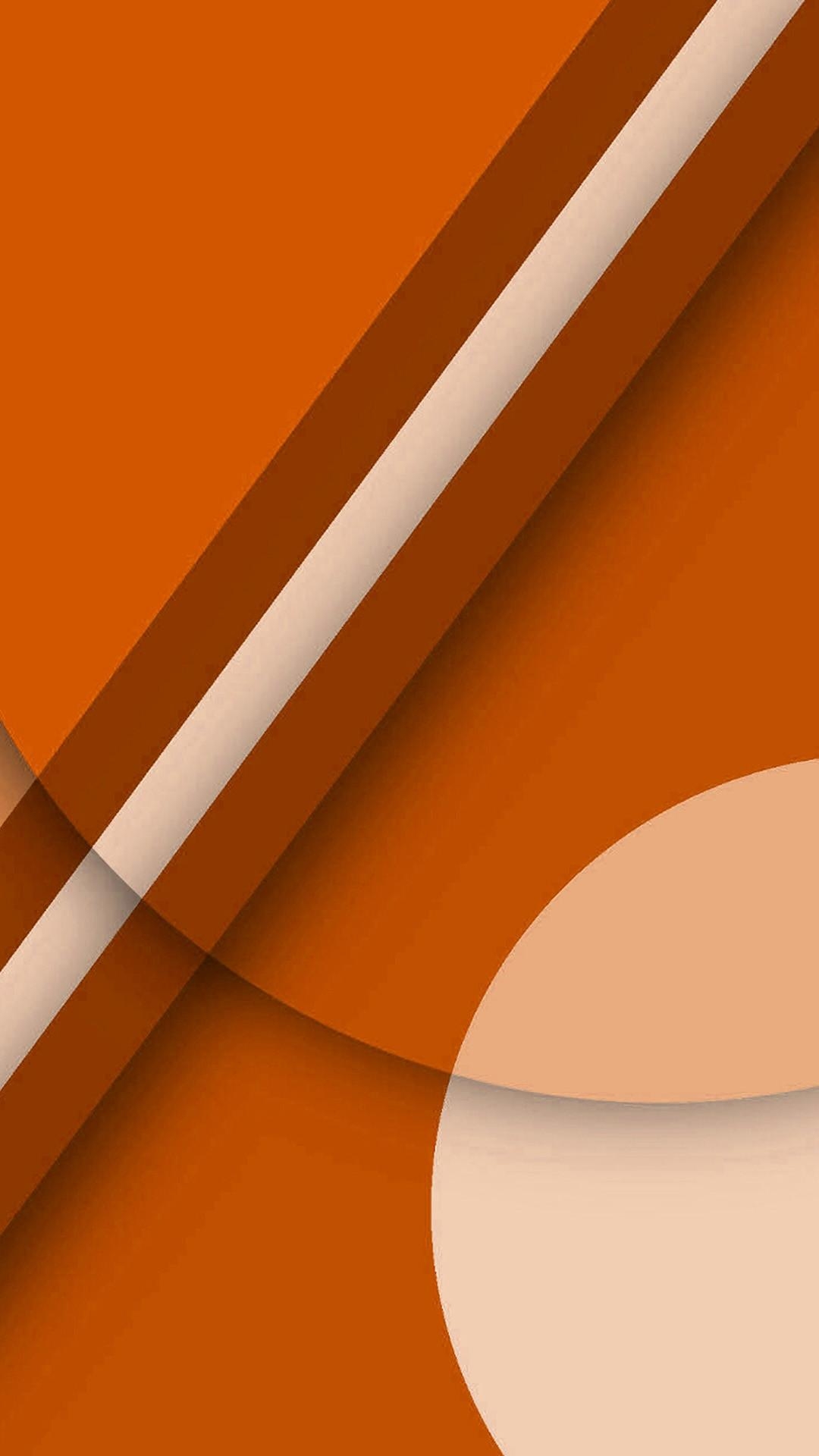 1080x1920 Orange and White Wallpaper, Phone