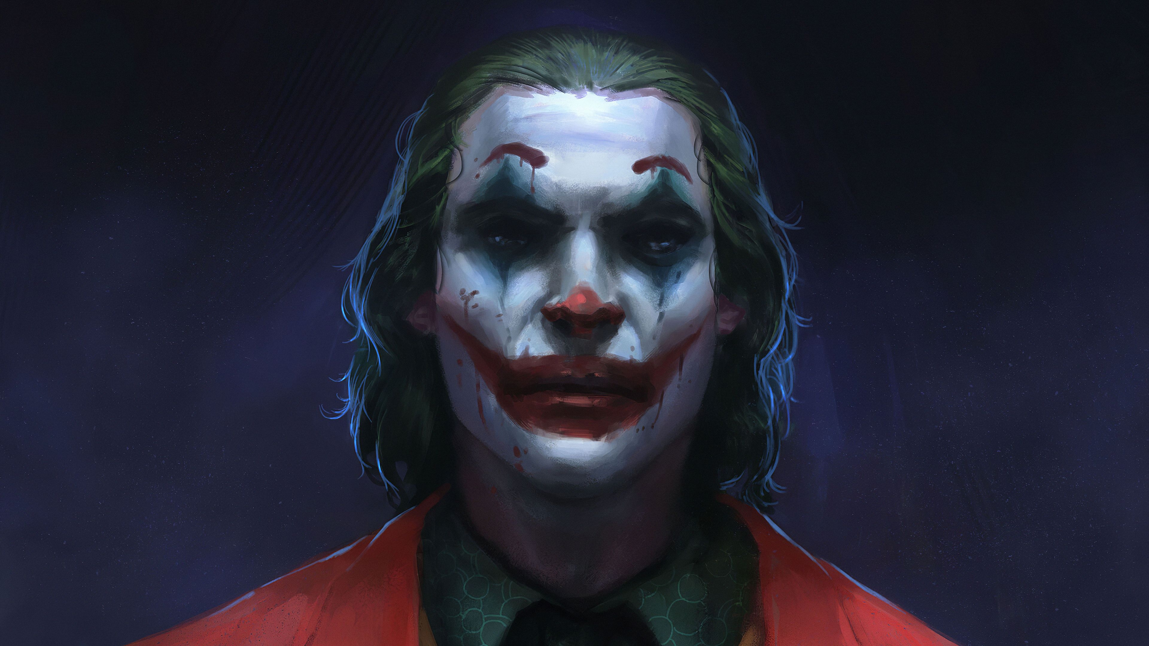 3840x2160 Wallpaper 4k Joker Watching Art 4k wallpaper joker, joker art, Desktop