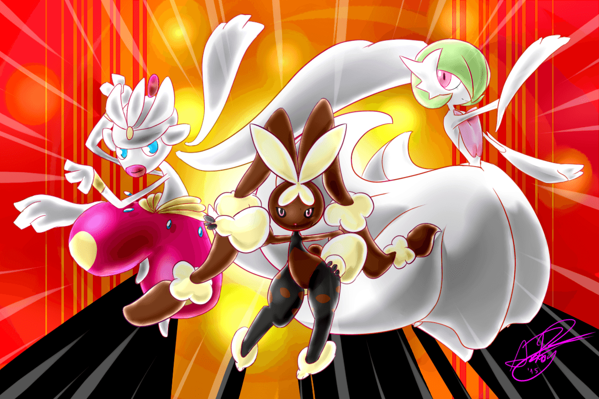 1200x800 Here comes Mega Team Charm! (1000th Image). Pokémon, Desktop