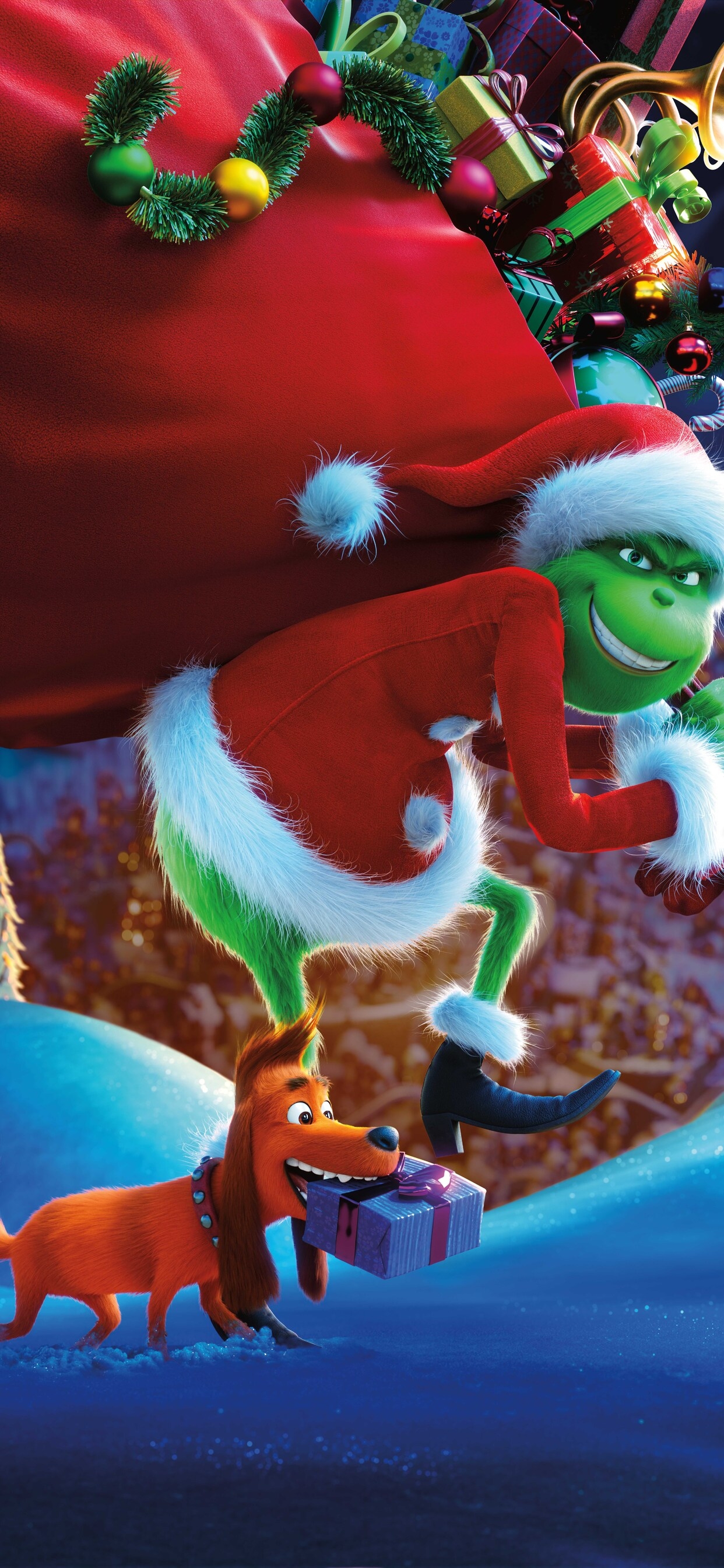 1250x2690 The Grinch 2018 Movie 8k iPhone XS MAX HD 4k Wallpaper, Image, Background, Photo and Picture, Phone