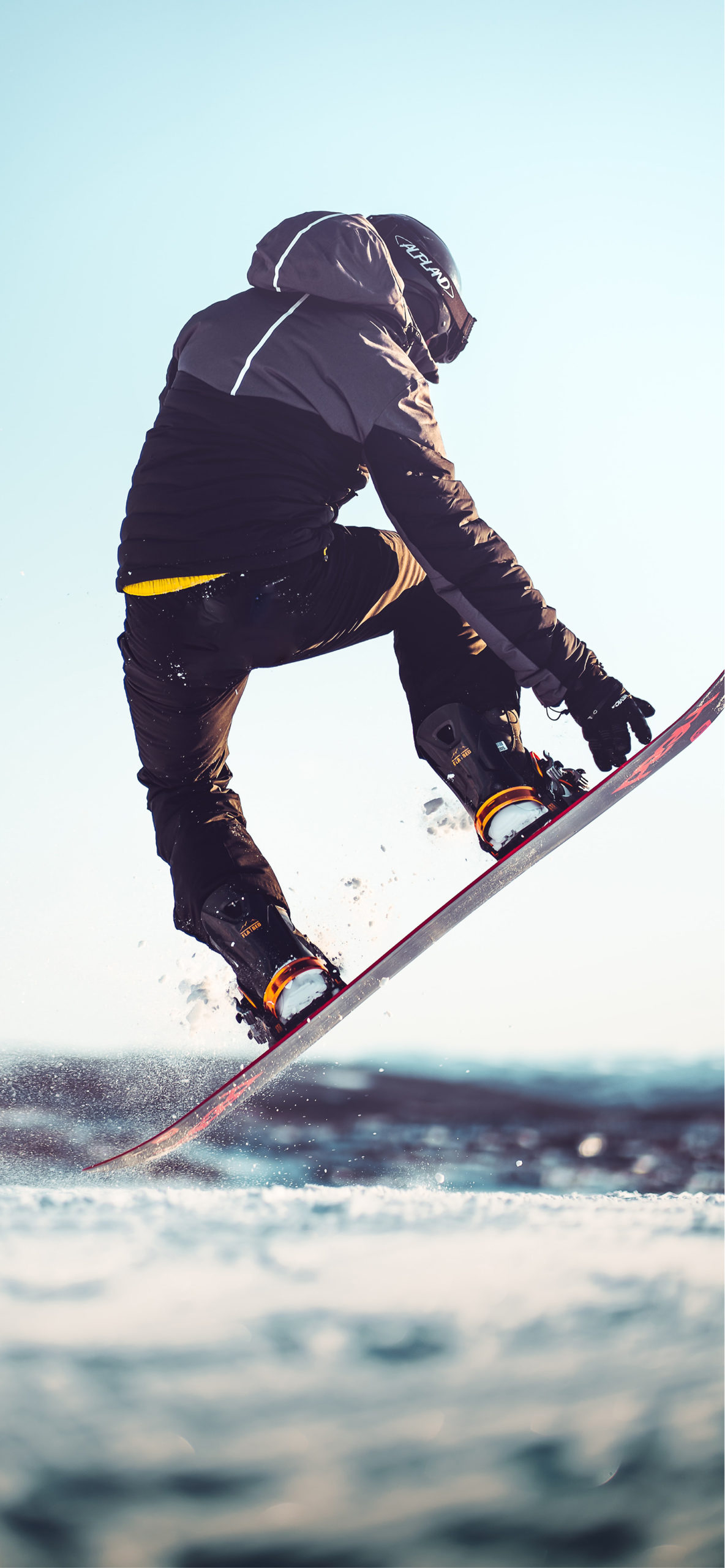 1190x2560 Snowboard Wallpaper for iPhone Pro Max, X, 6, Phone