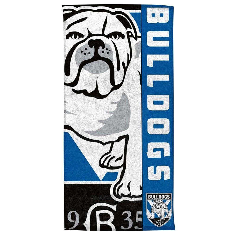 1000x1000 Canterbury Bankstown Bulldogs Beach Towel, Phone