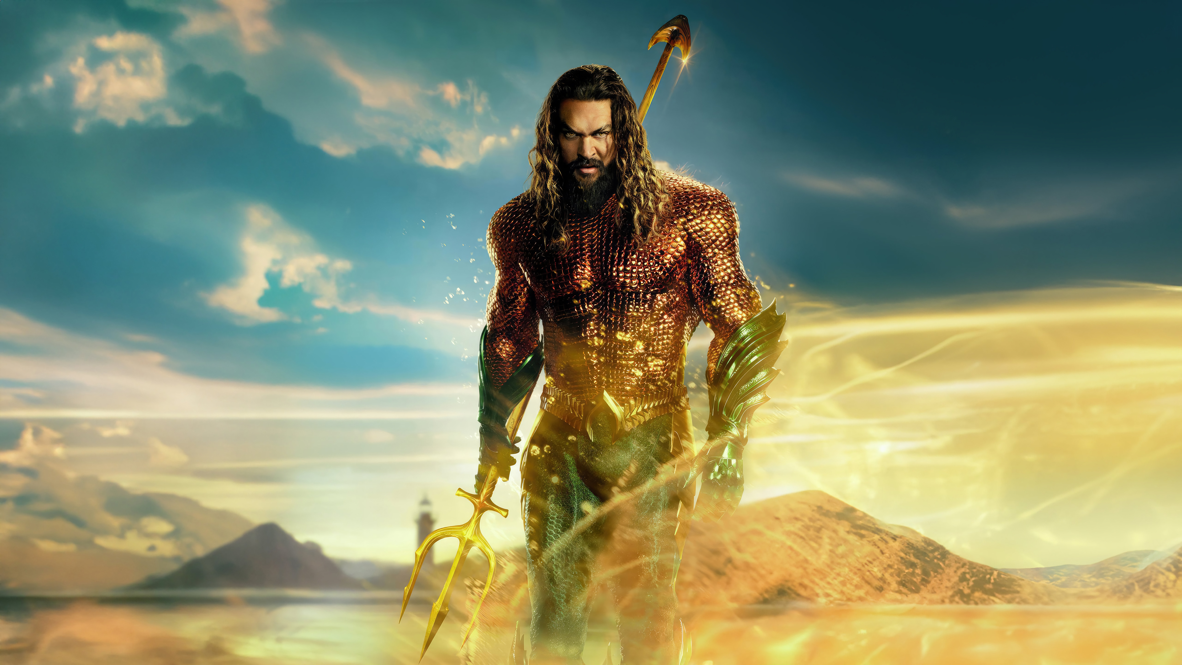 3840x2160 Aquaman and The Lost Kingdom HD Wallpaper, Desktop