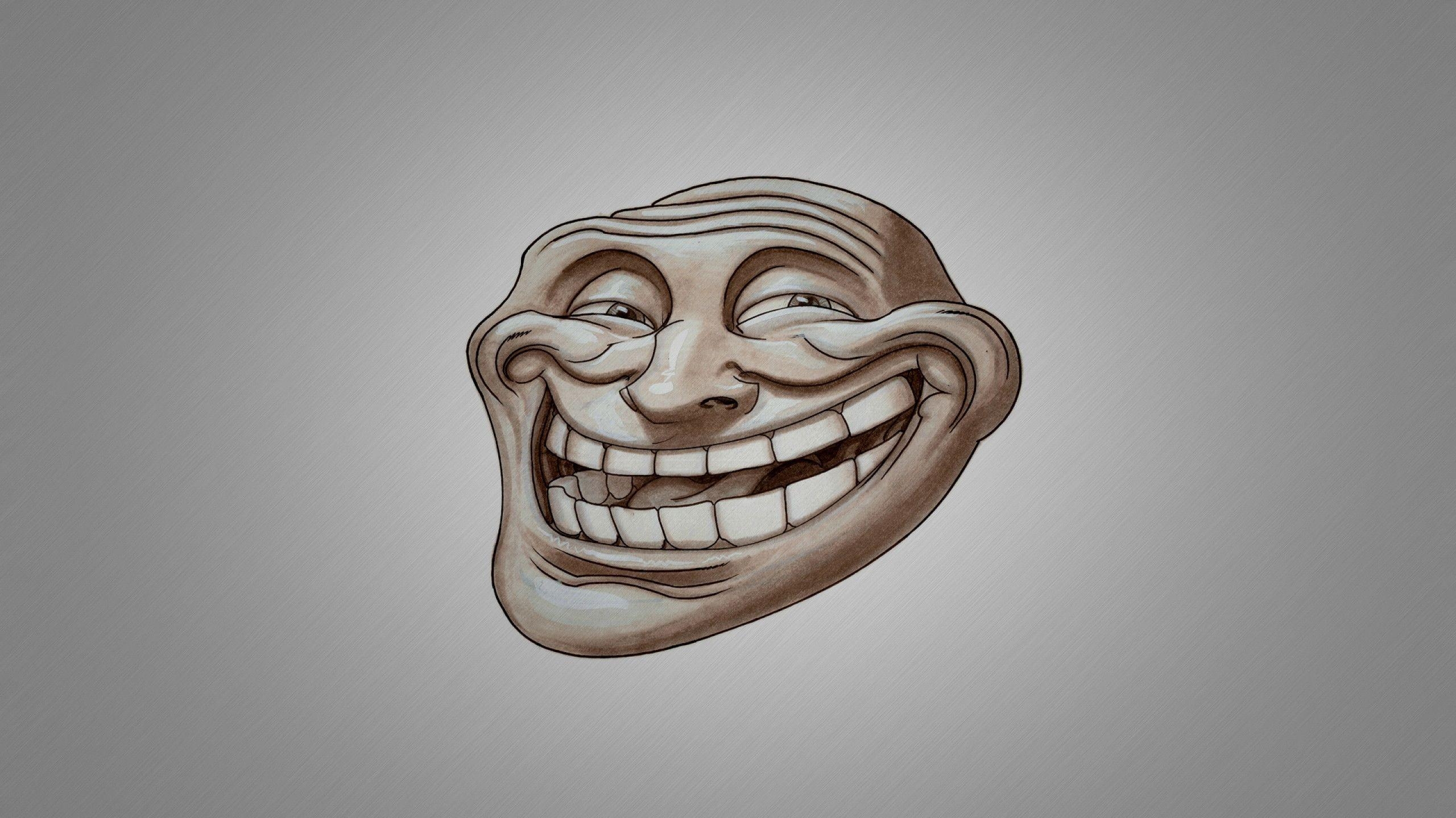 2560x1440 Download Wallpaper  troll, face, smile Mac iMac 27 HD, Desktop