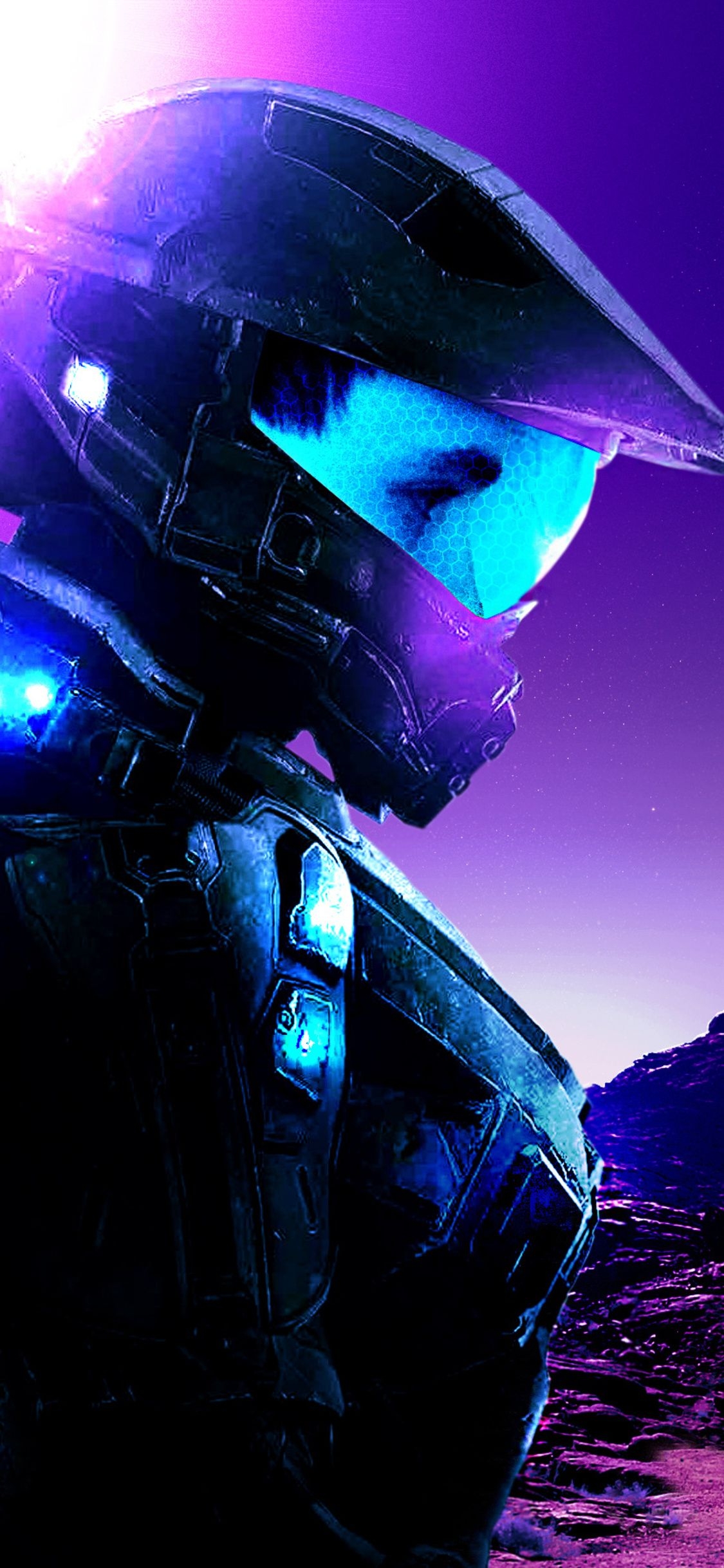 1130x2440 Retro Halo Space Suit Scifi 4k iPhone XS, iPhone 10, Phone