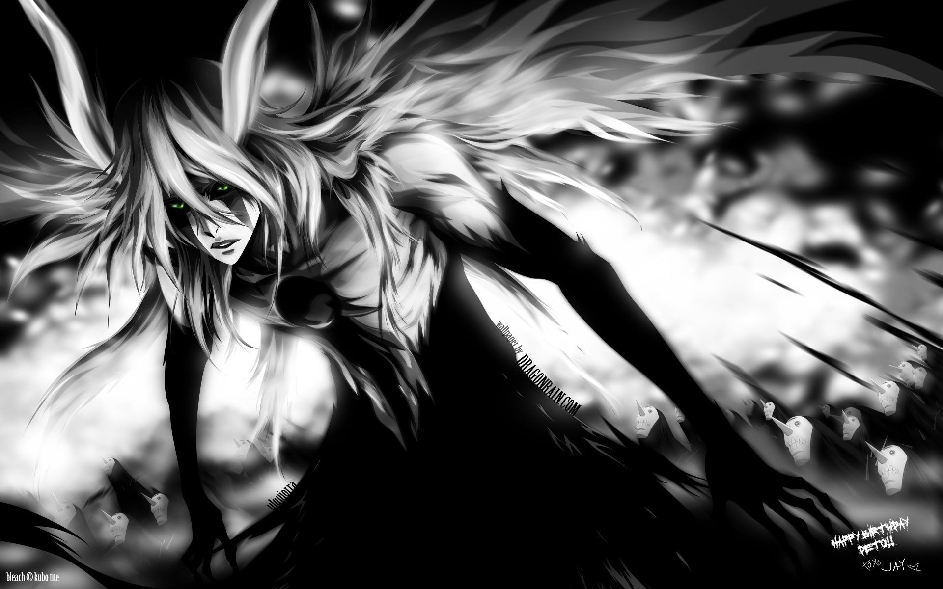 1920x1200 Download wallpaper  anime, ulquiorra, gillian, black, Desktop