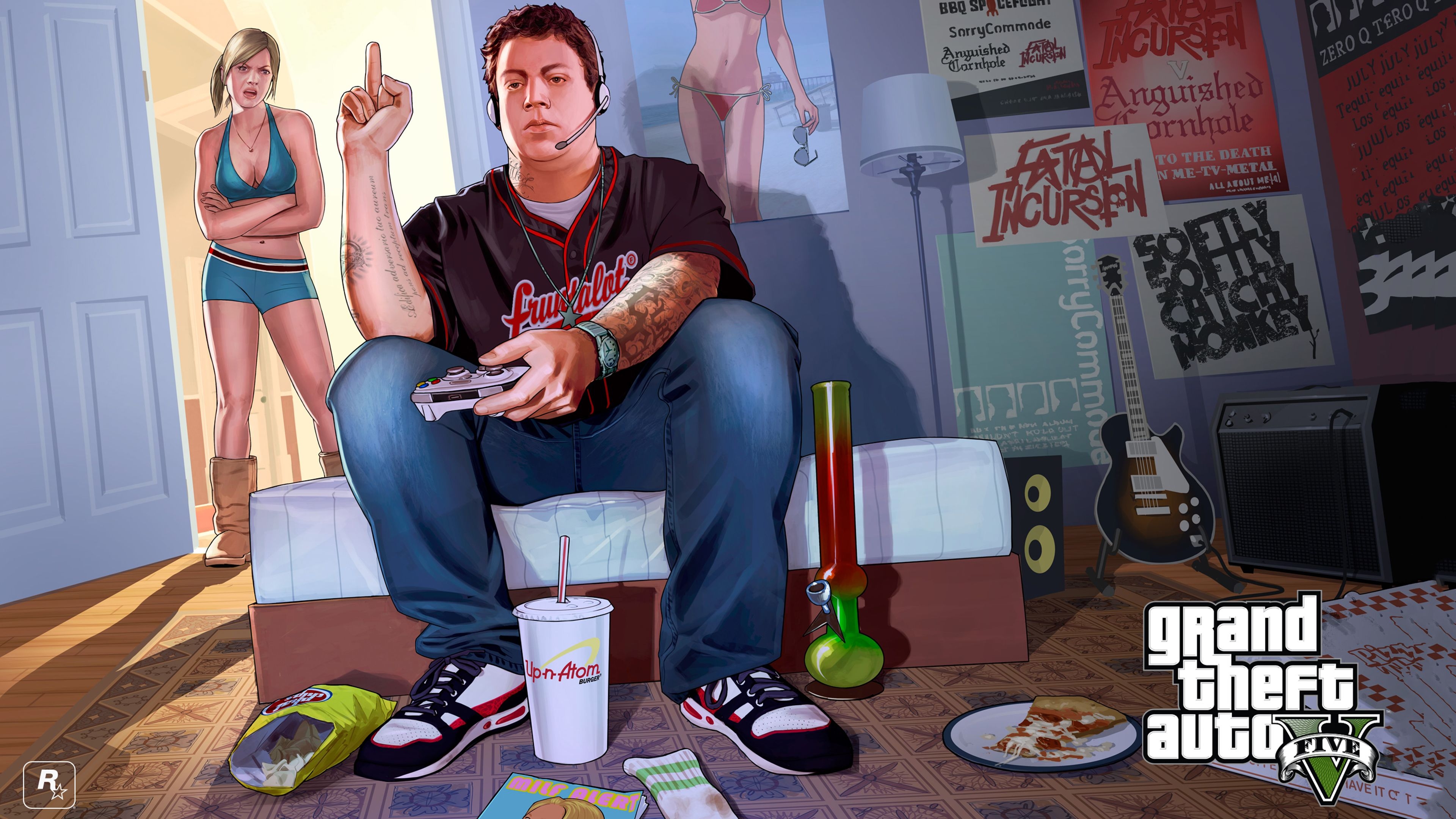 3840x2160 4K GTA 5 Jimmy's Room Wallpaper x 2160 px, Desktop