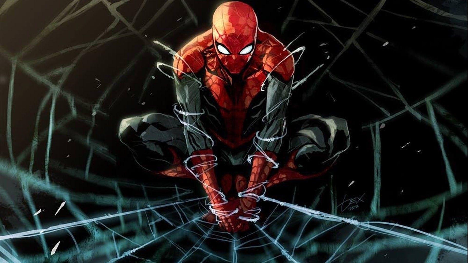 1920x1080 Spiderman Cartoon Wallpaper, Desktop