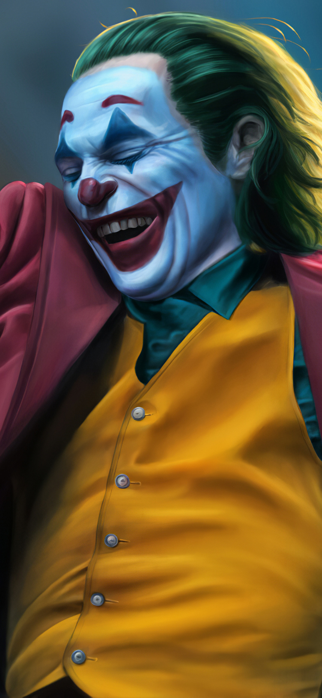 1130x2440 Joker 4k Smile iPhone XS, Phone