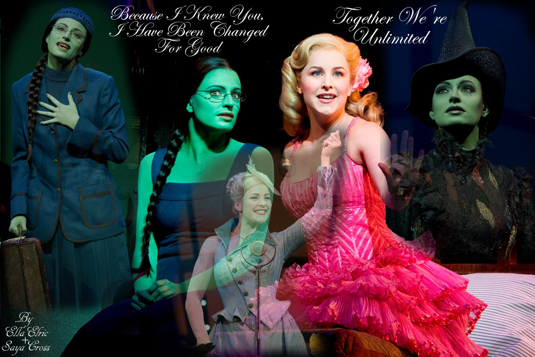 1800x1200 Wicked The Musical Glinda And Elphaba, Desktop