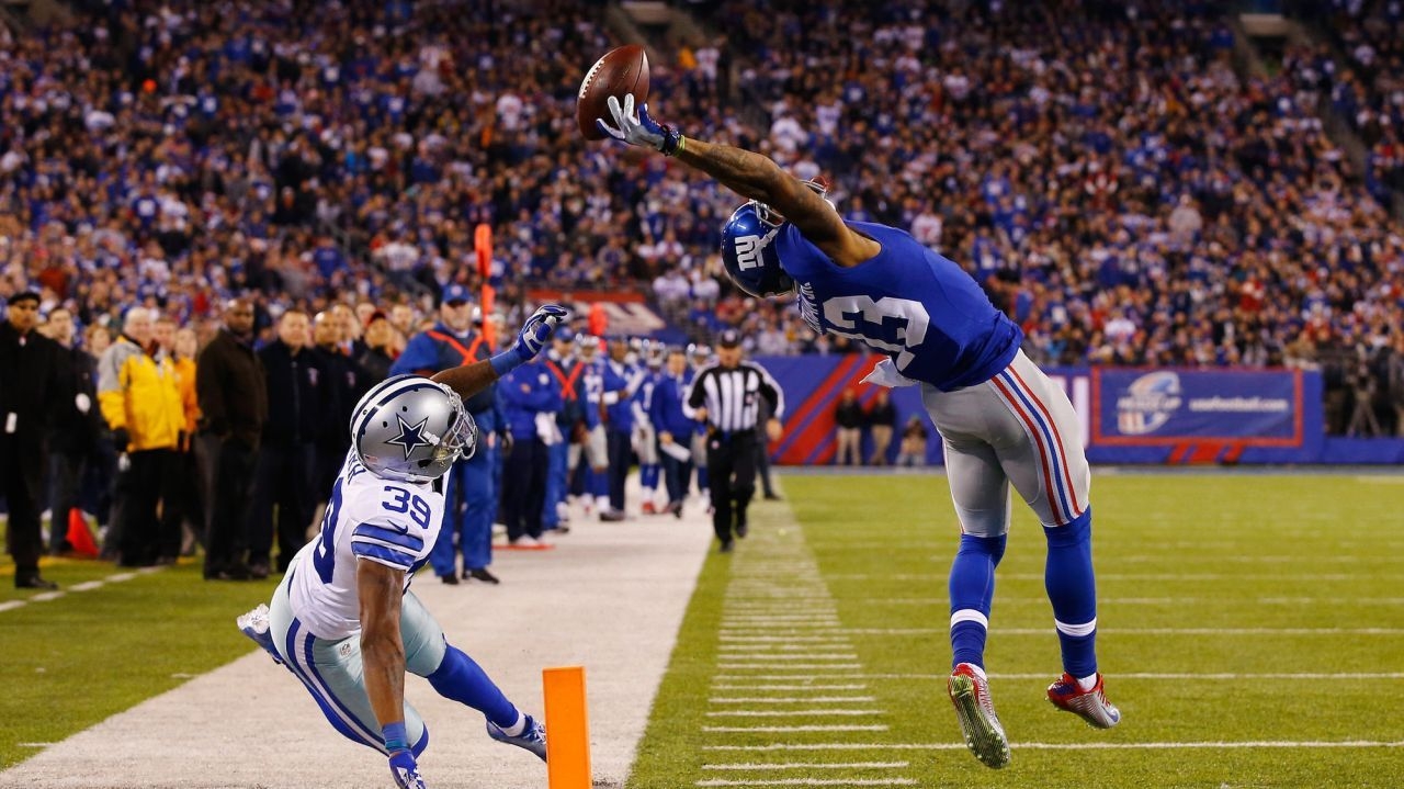 1280x720 Odell Beckham's One Handed Technique Is Catching On Around Football, Desktop