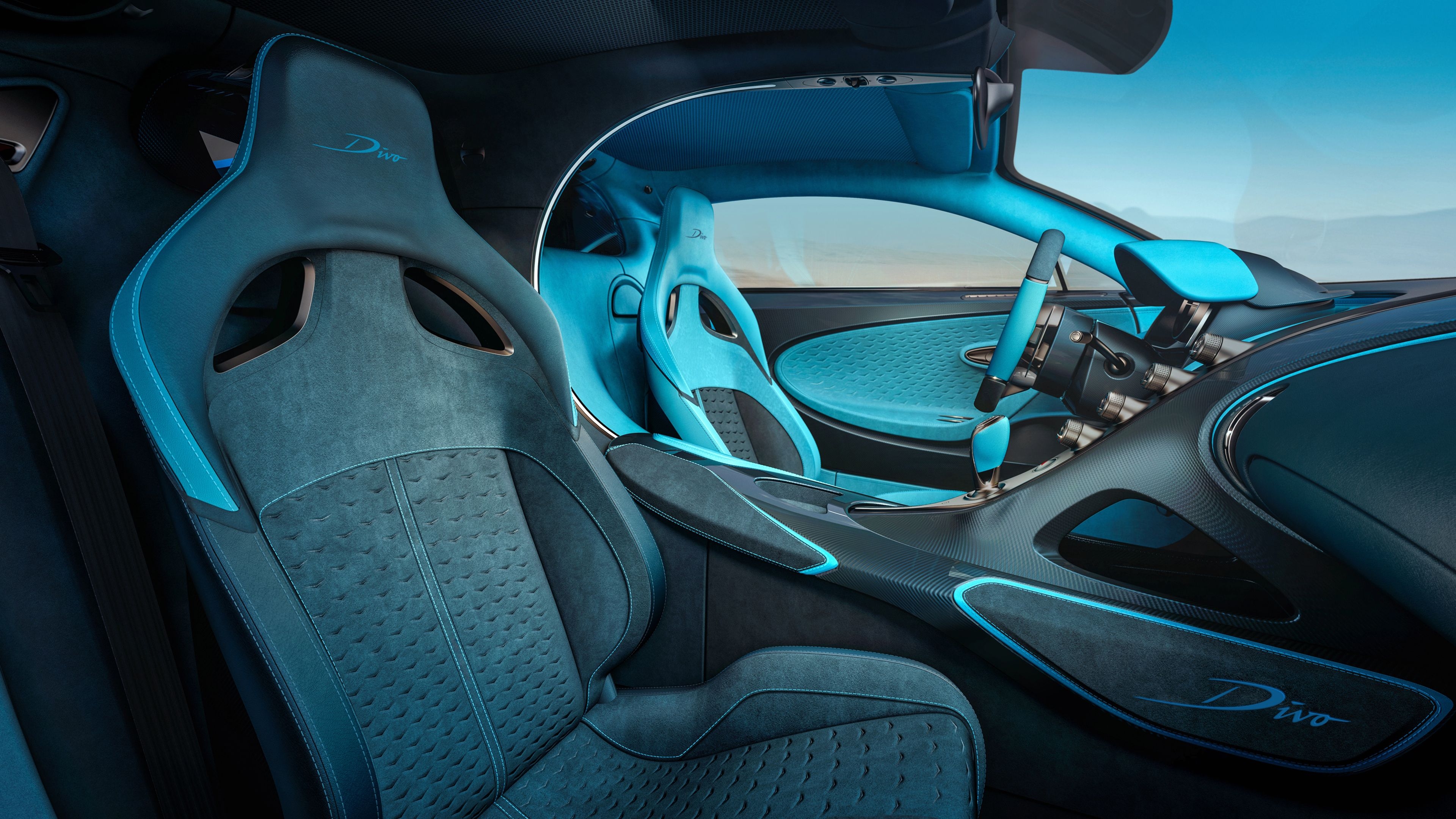 3840x2160 Bugatti Divo 4K Interior Wallpaper. HD Car Wallpaper, Desktop