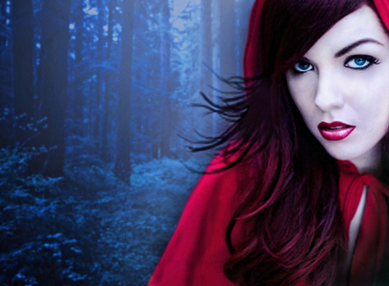 1280x950 wallpaper red riding hood biancaneve, Desktop