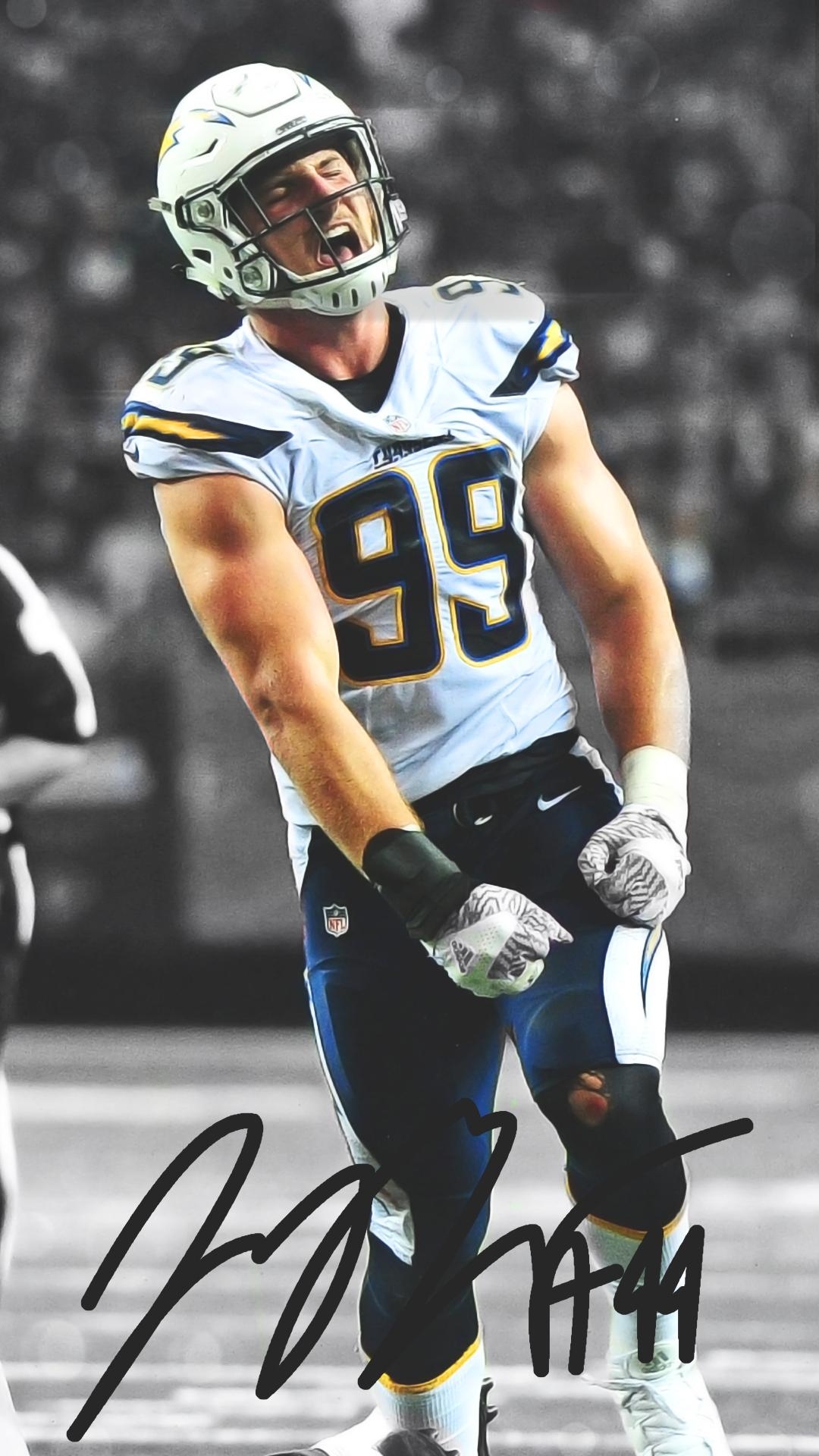 1080x1920 Joey Bosa phone wallpaper, Phone