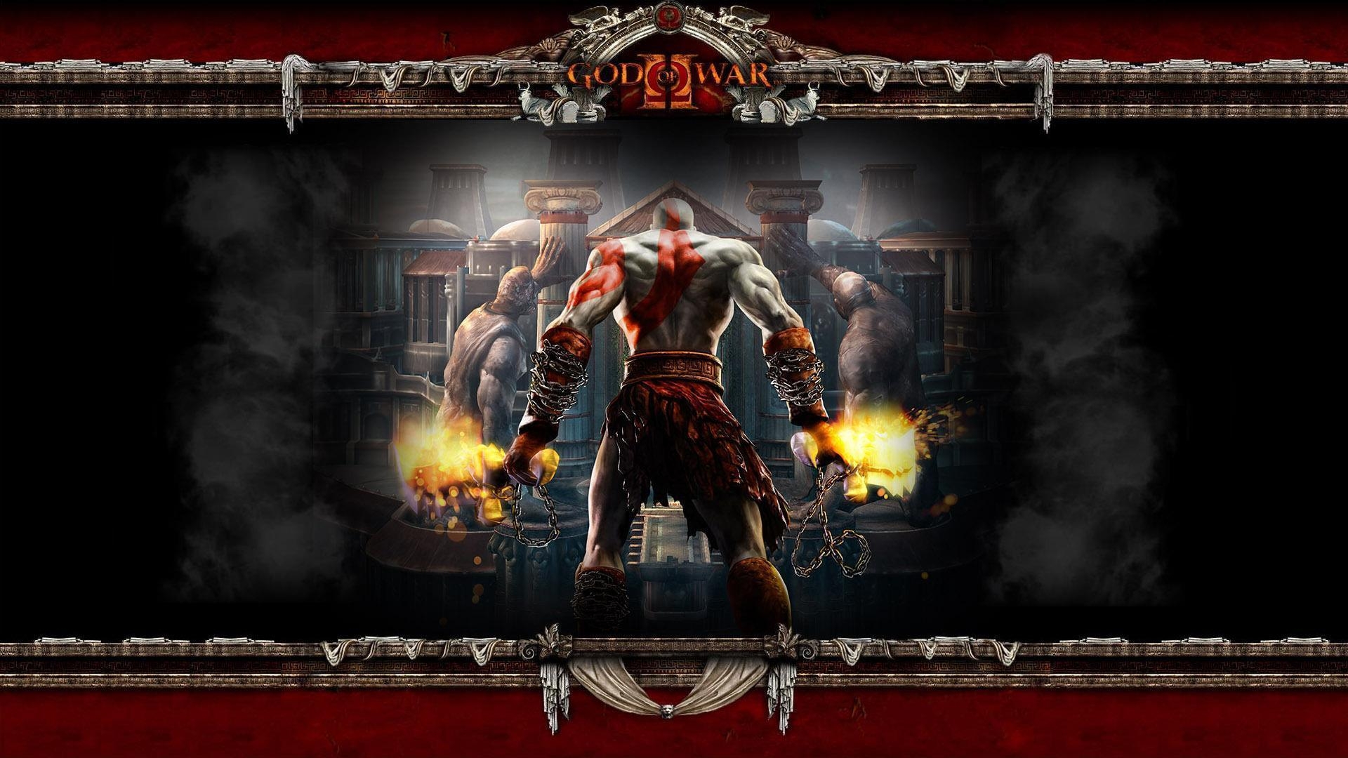 1920x1080 Kratos of War II HD desktop wallpaper, Widescreen, High, Desktop