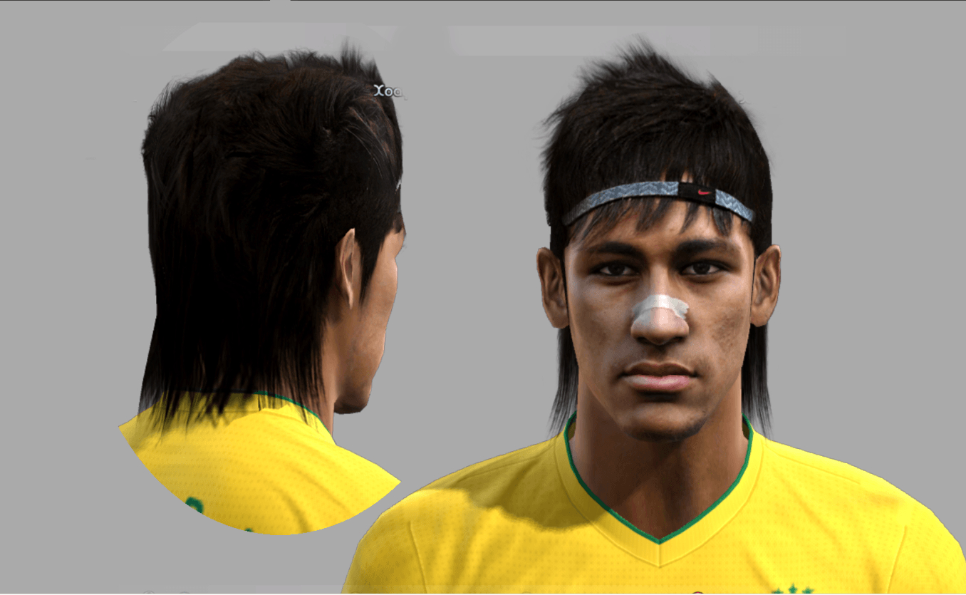 1360x840 Neymar Hair Style in PES Wallpaper, Desktop