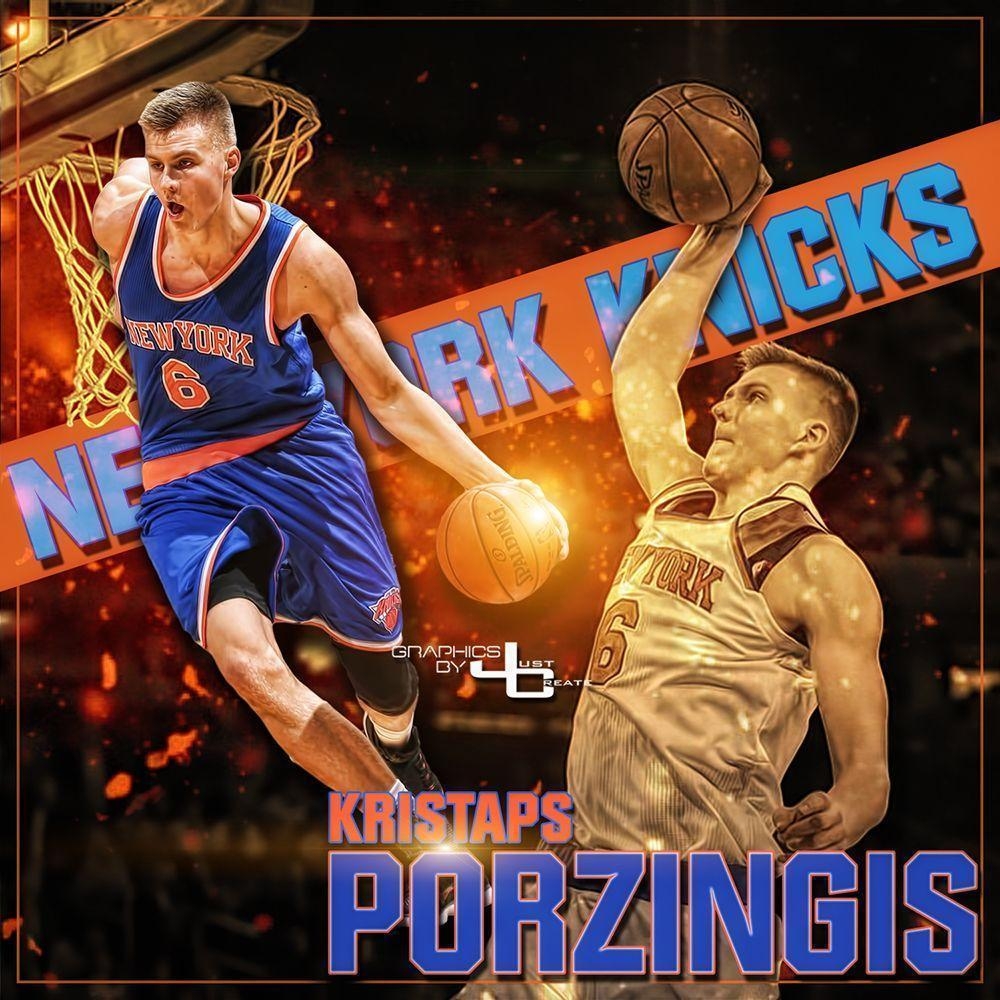 1000x1000 Kristaps Porzingis' Double Doubles, Phone