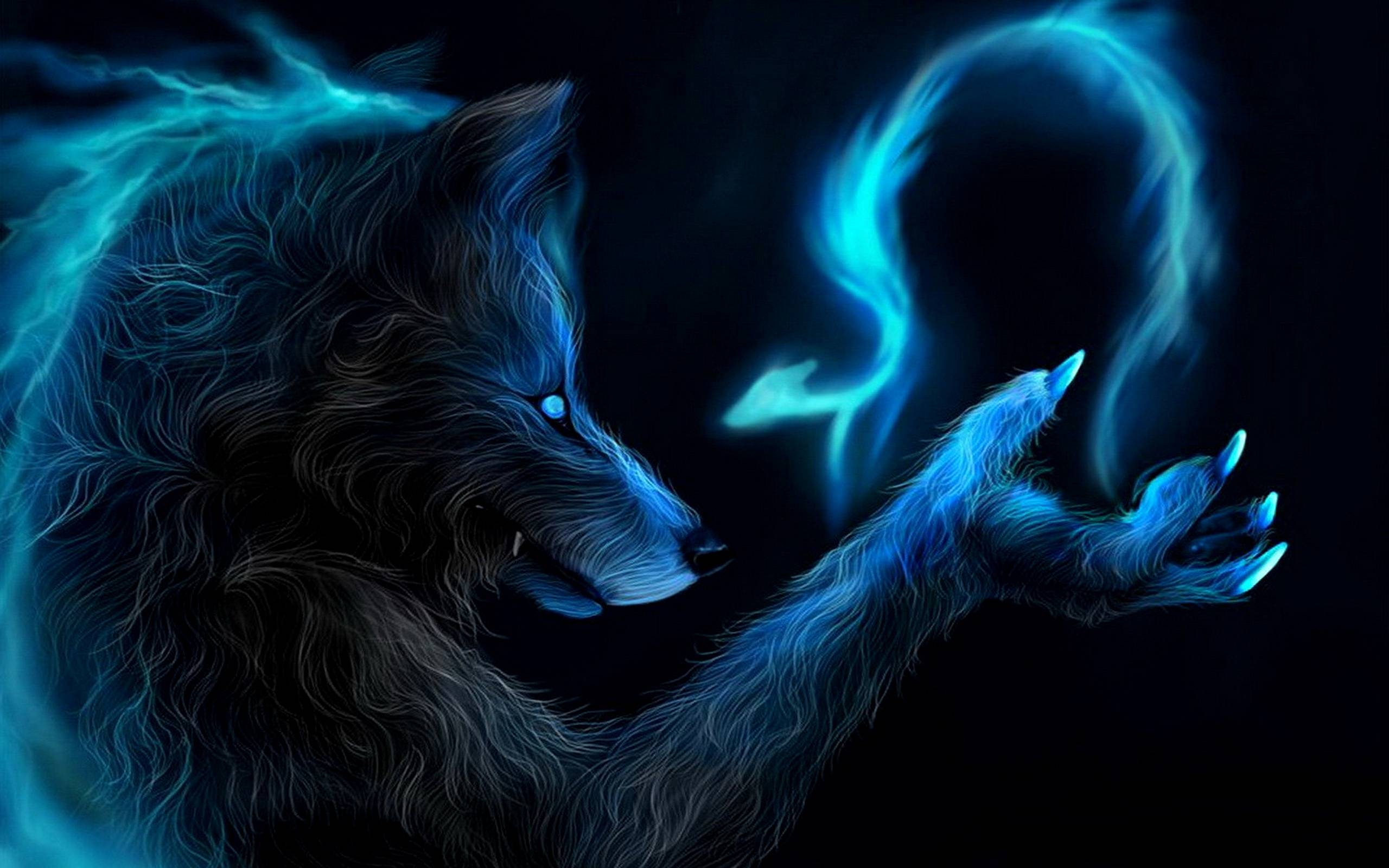 2560x1600 Lightning Wolf Wallpaper Free Lightning Wolf Background, Desktop