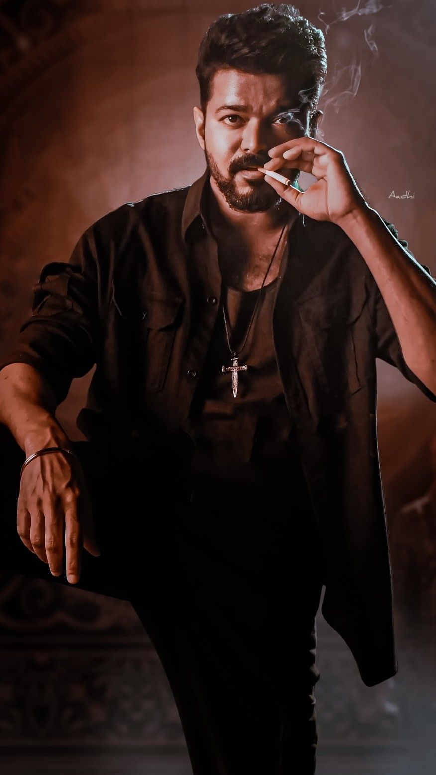 880x1560 Thalapathy Vijay. Leo. Vijay actor HD, Phone