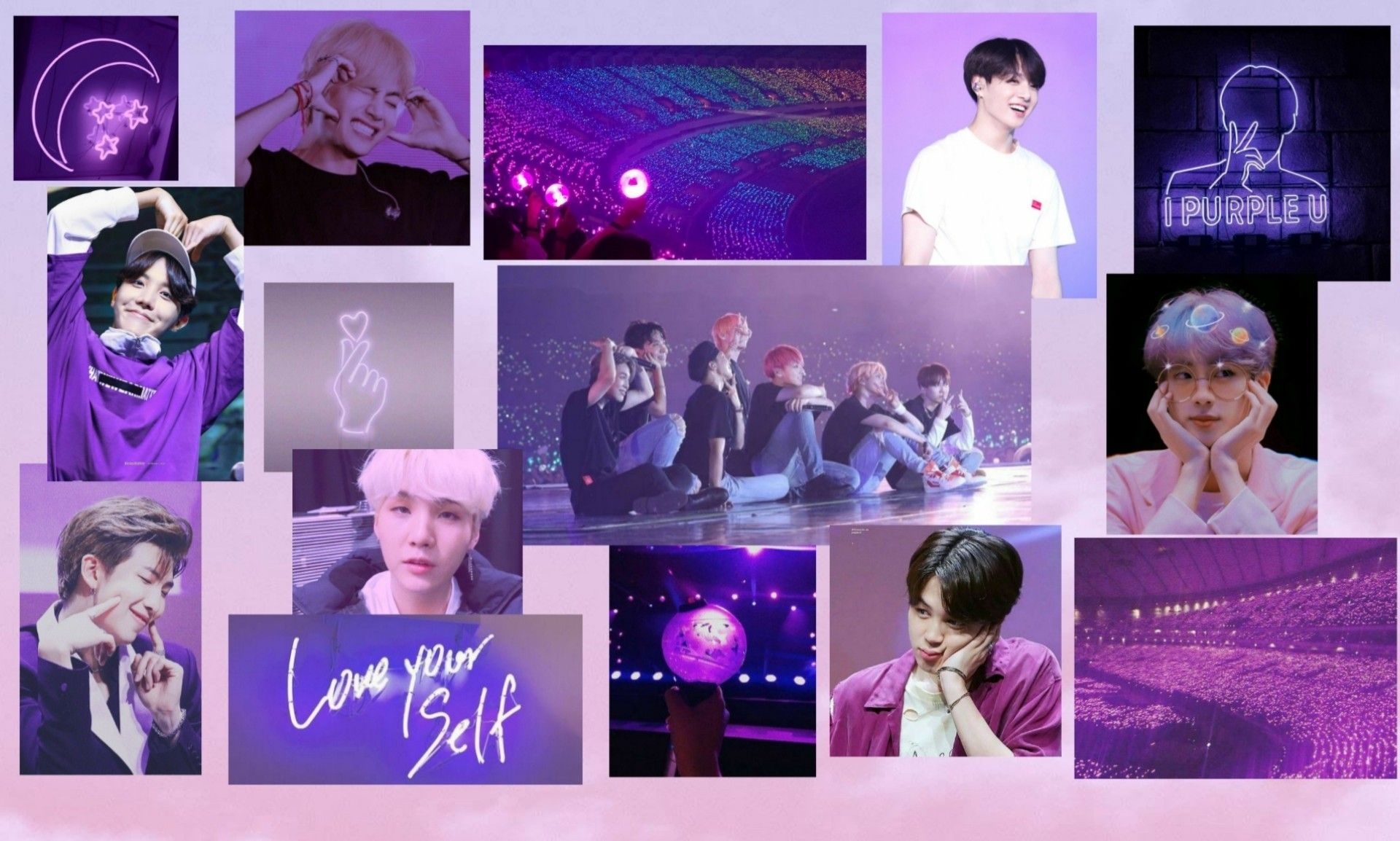 1920x1160 Bts moodboard. PC wallpaper. Bts, Desktop