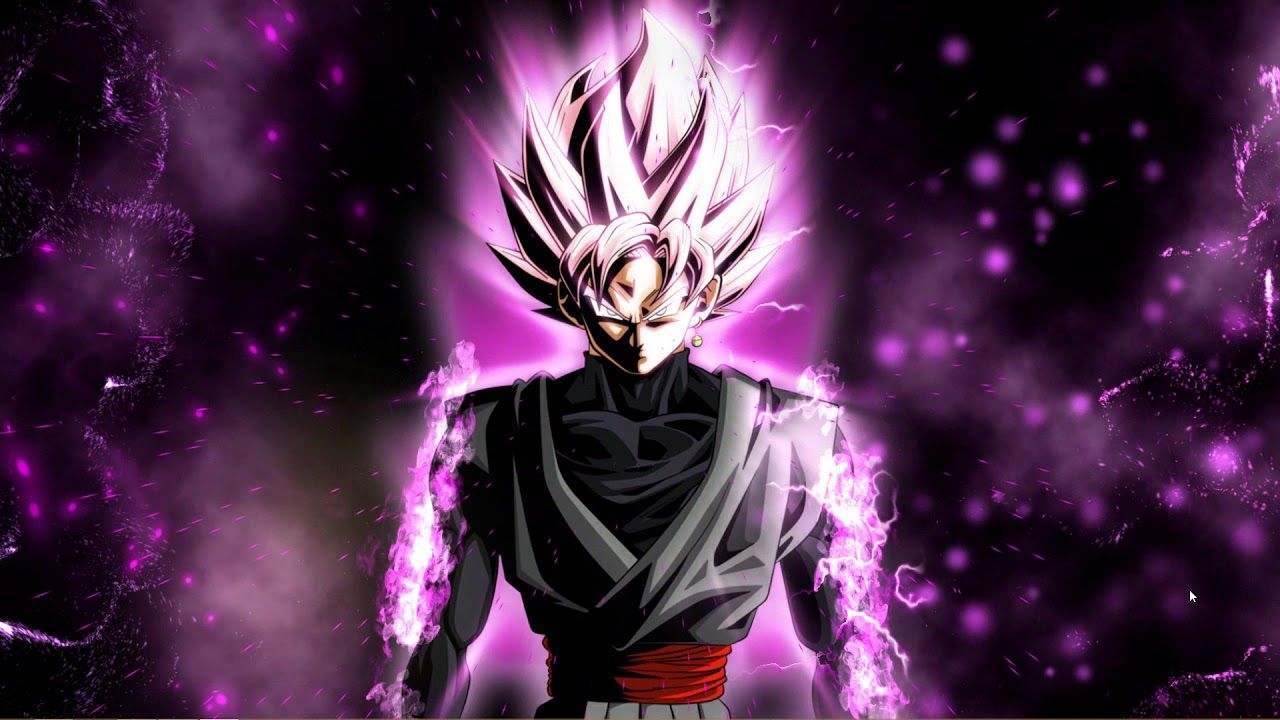 1280x720 Black Goku Engine / Live Wallpaper #DragonBall, Desktop