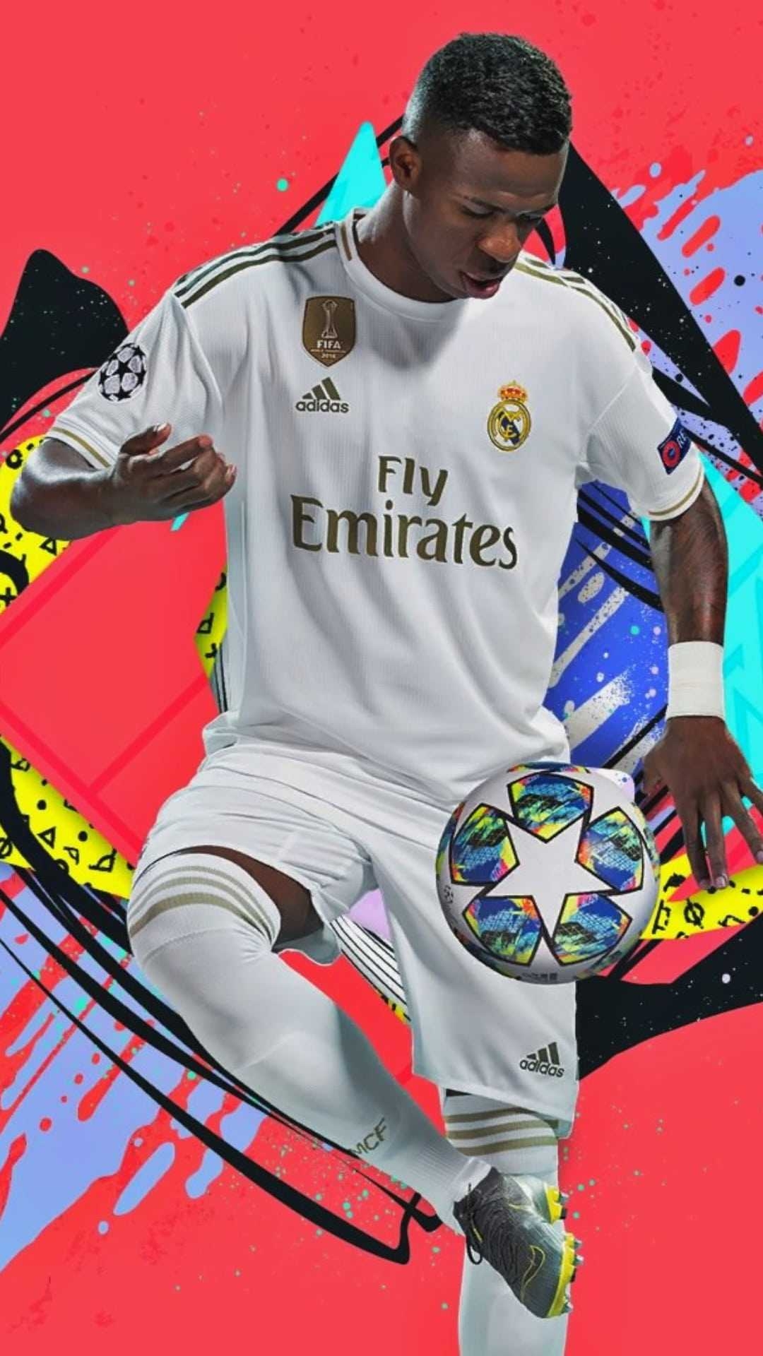 1080x1920 Vinicius JR Wallpaper, Phone