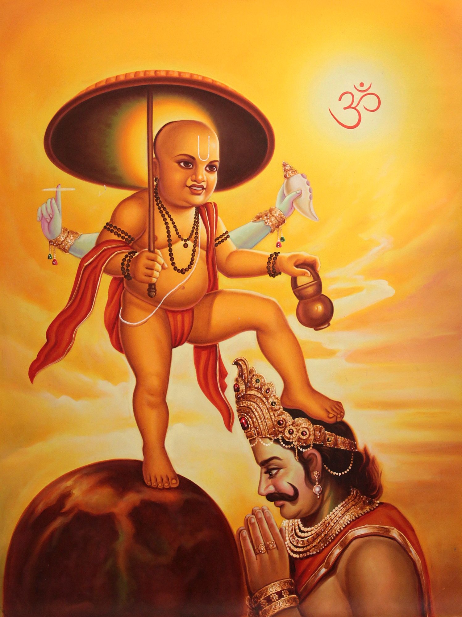 1500x2000 Vishnu's Vaman Incarnation, Phone