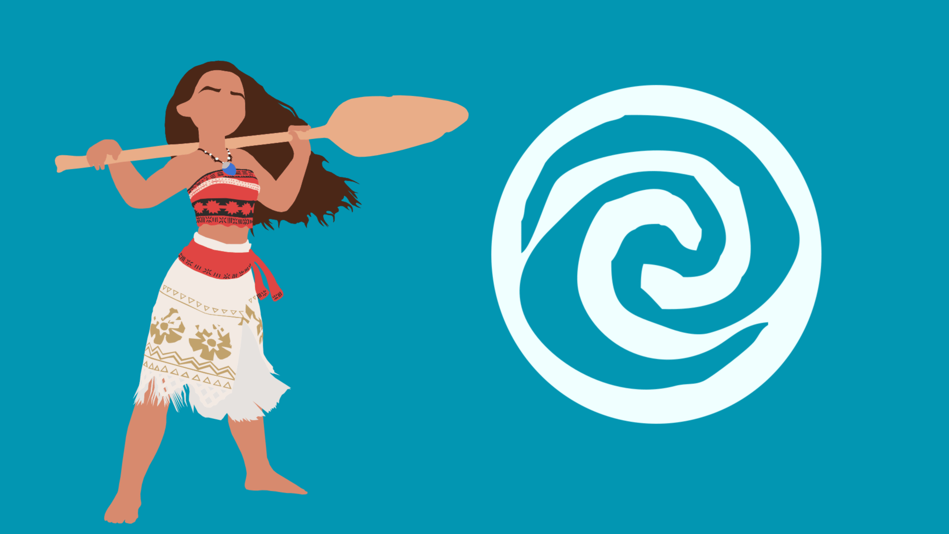 1920x1080 Moana Minimalist Wallpaper by, PureParadise, Desktop