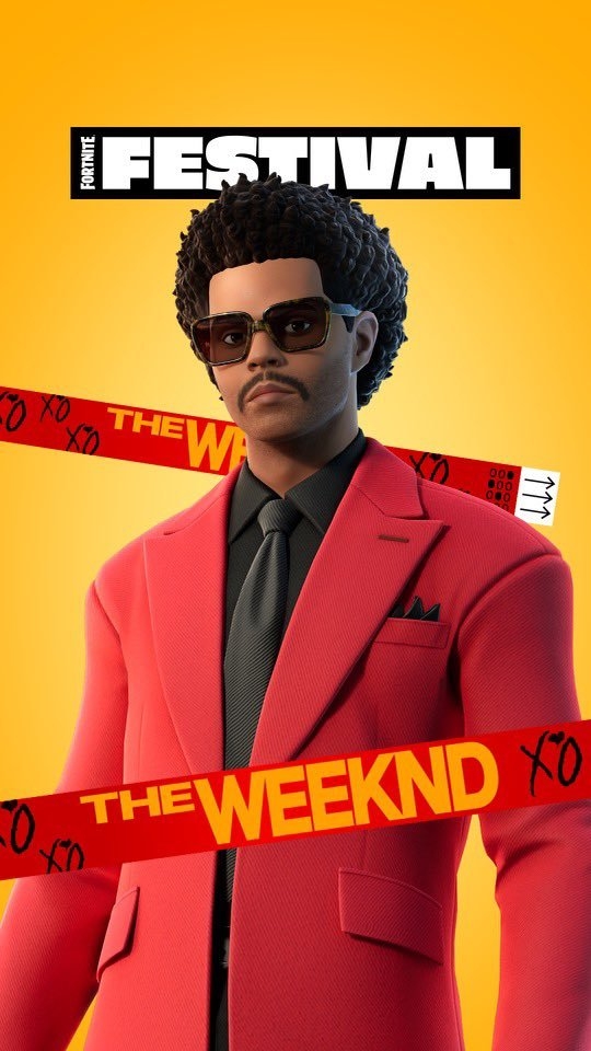 540x960 The Weeknd Fortnite wallpaper, Phone