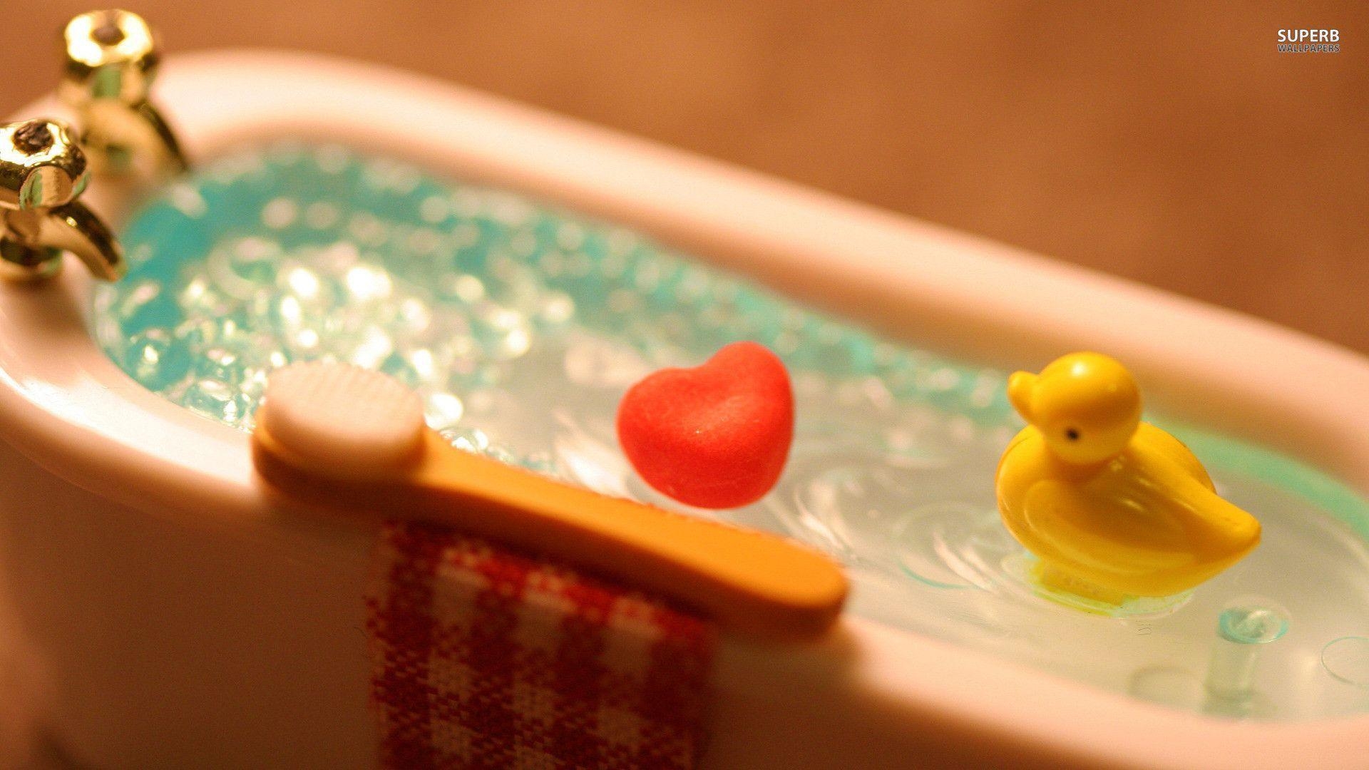 1920x1080 Rubber ducky taking a bath wallpaper wallpaper - #, Desktop