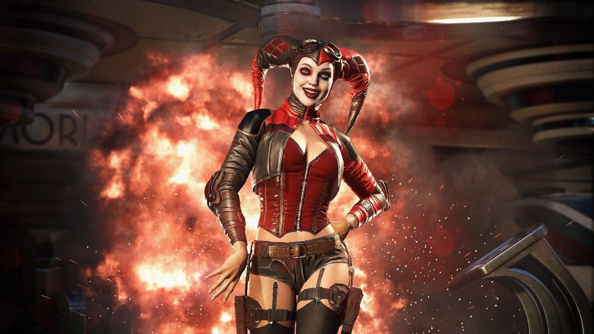 1920x1080 Harley Quinn Injustice 2. Games HD 4k Wallpaper, Desktop