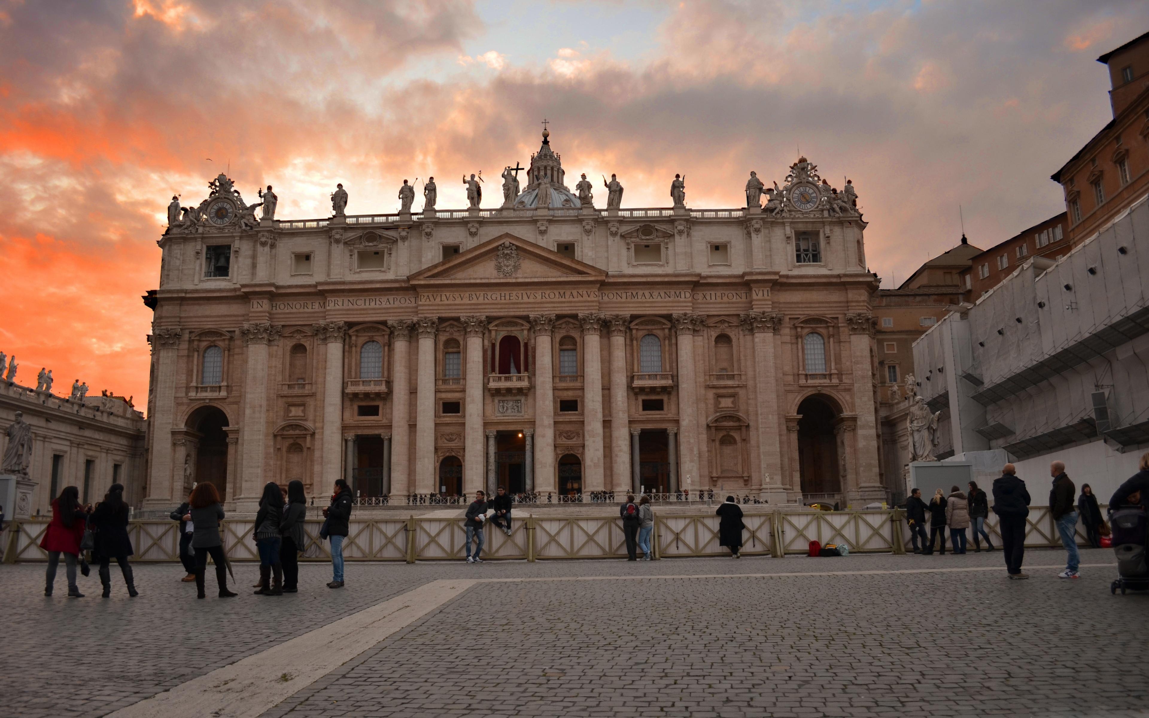 3840x2400 St. Peter's Basilica. HD St. Peter's Basilica Wallpaper, Desktop