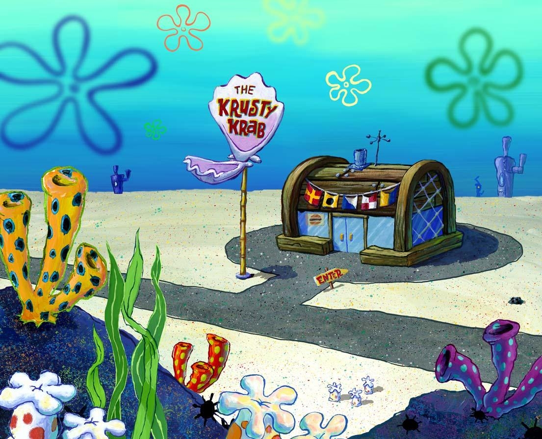 1110x900 The Krusty Krab Spongebob Wallpaper. Cute Spongebob Wallpaper, Desktop