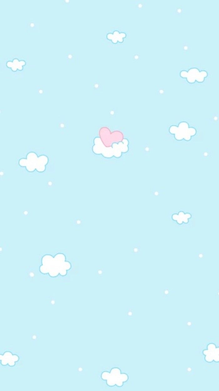 700x1250 Kawaii Blue Wallpaper Free Kawaii Blue Background, Phone