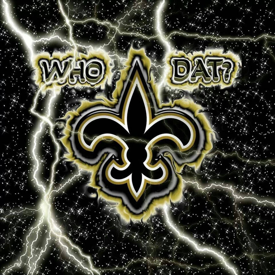 900x900 Download New Orleans Saints Cool Art Wallpaper, Phone