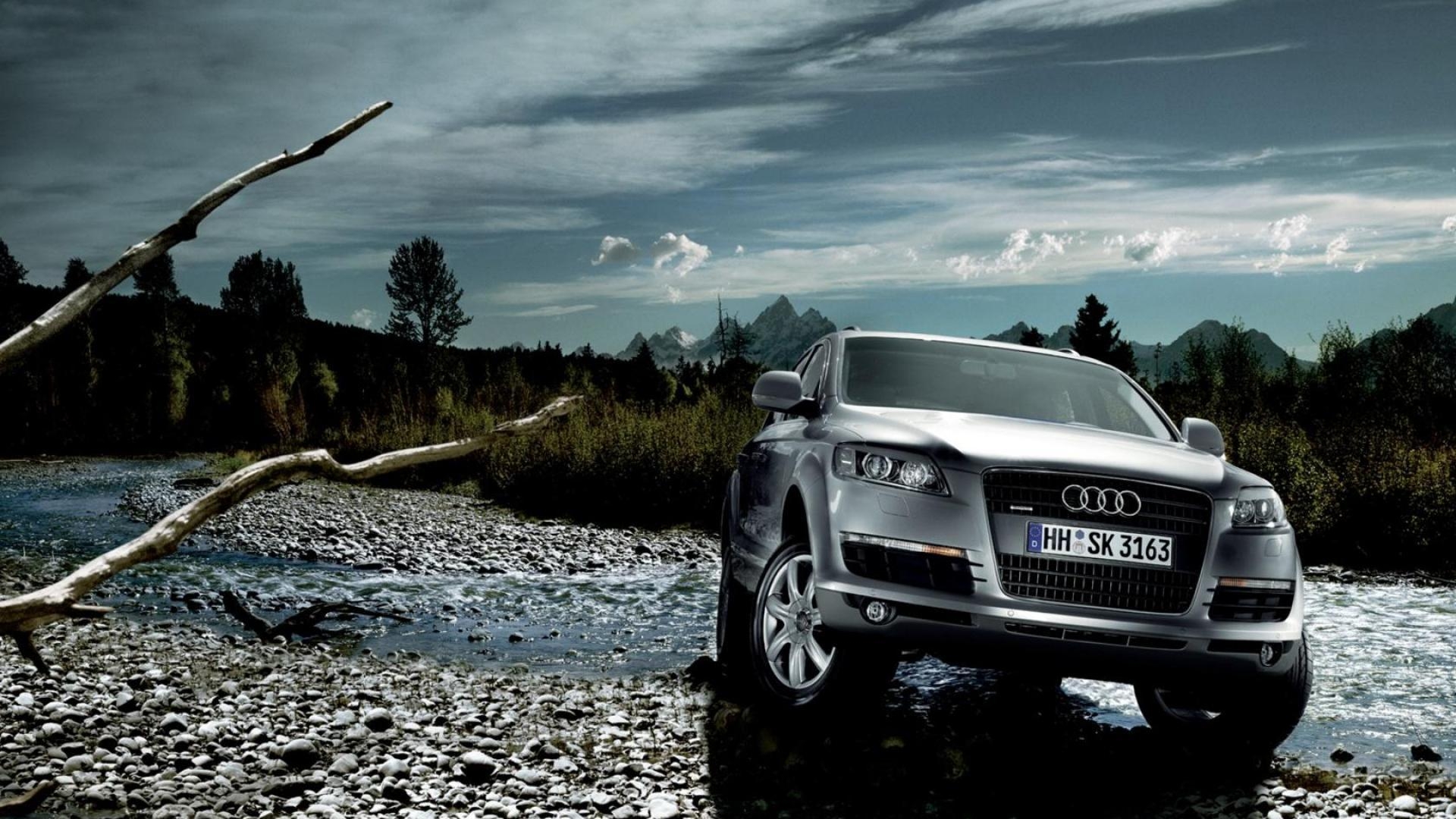 1920x1080 Audi Q7 In Nature wallpaper, Desktop