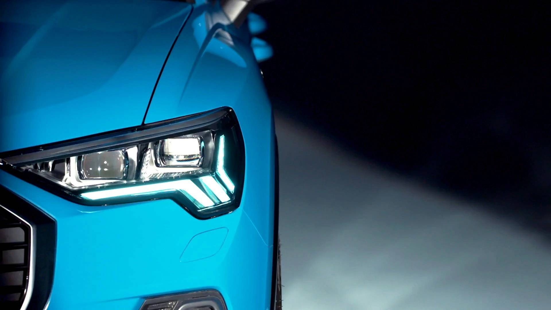 1920x1080 Audi Q3 Reveals Full LED Headlights In New Video Teaser, Desktop