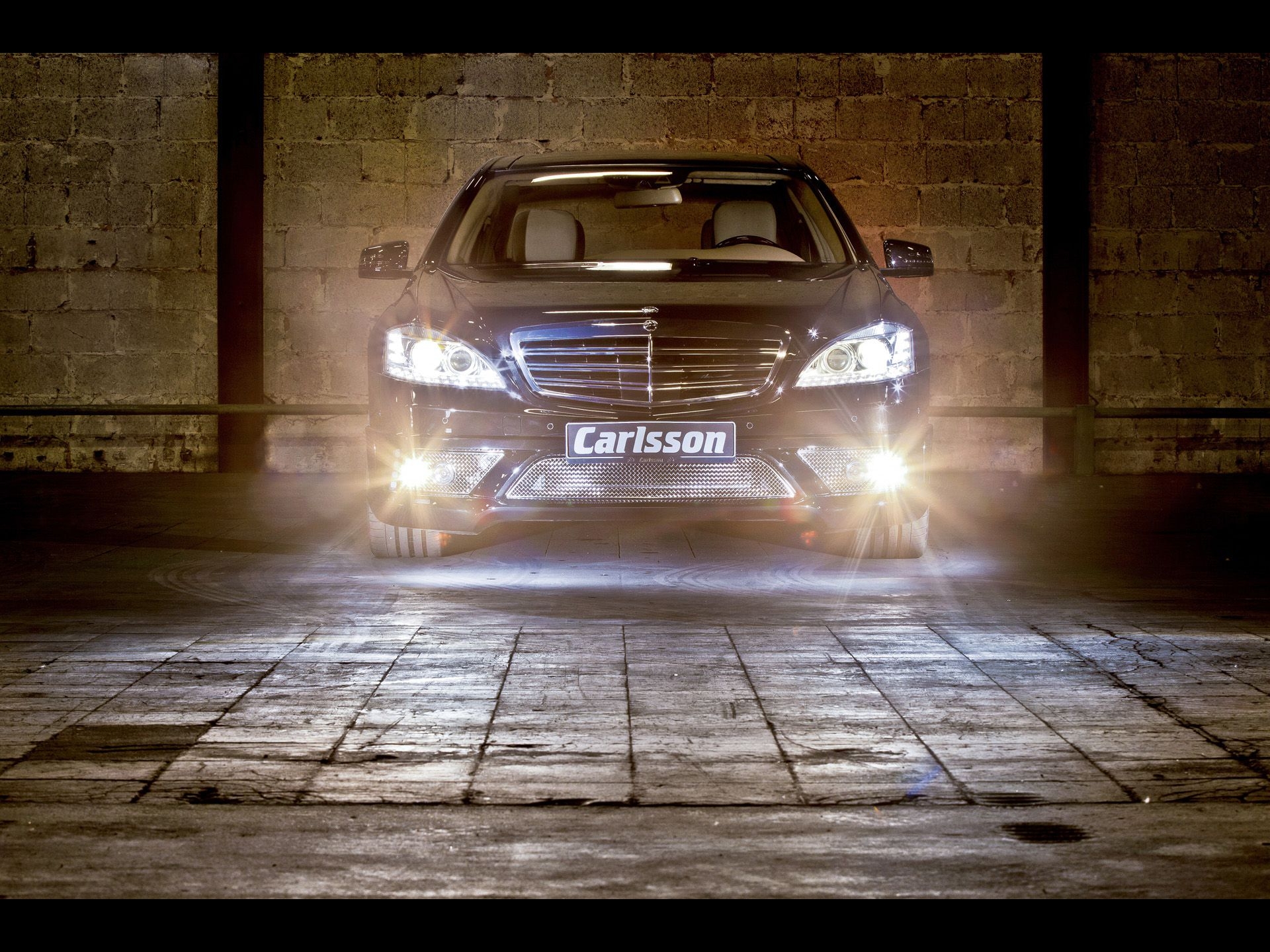 1920x1440 Carlsson Mercedes Benz S Class Lights, Desktop