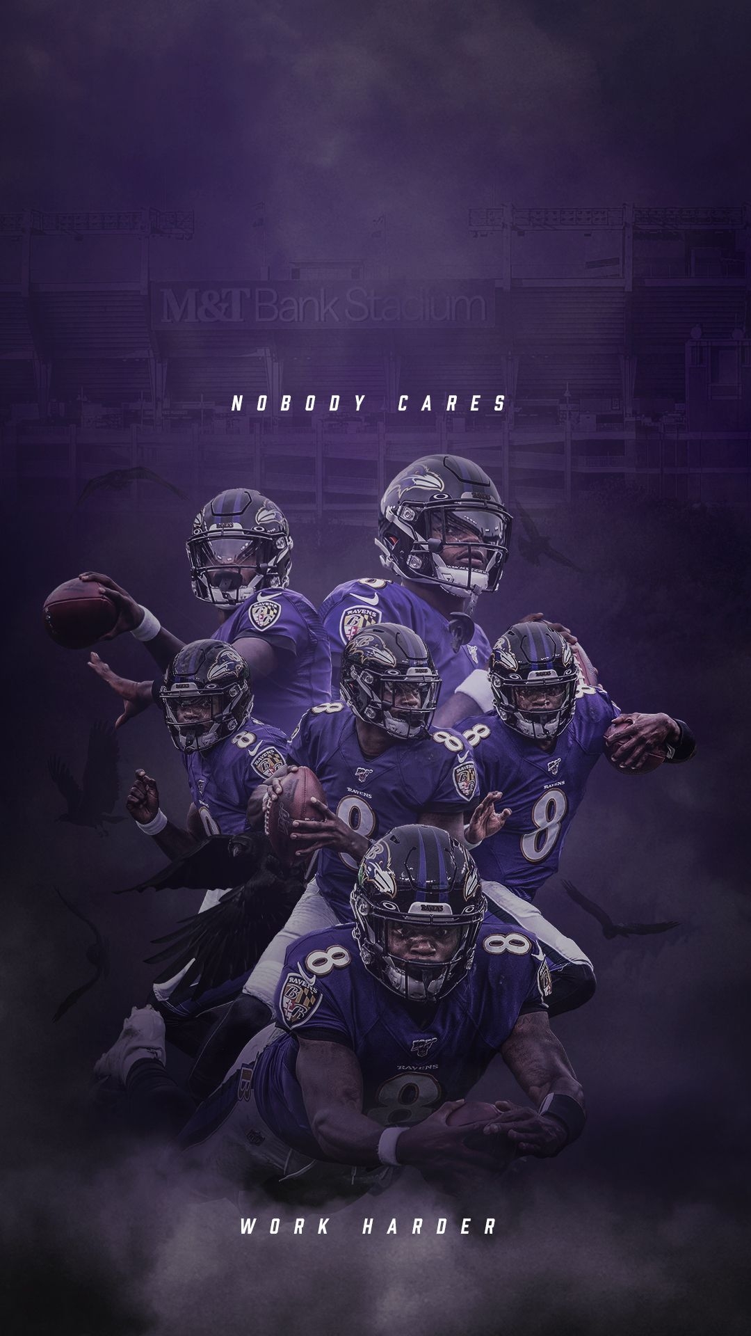 1080x1920 Baltimore Ravens. Lamar jackson wallpaper, Ravens football, Baltimore ravens football, Phone