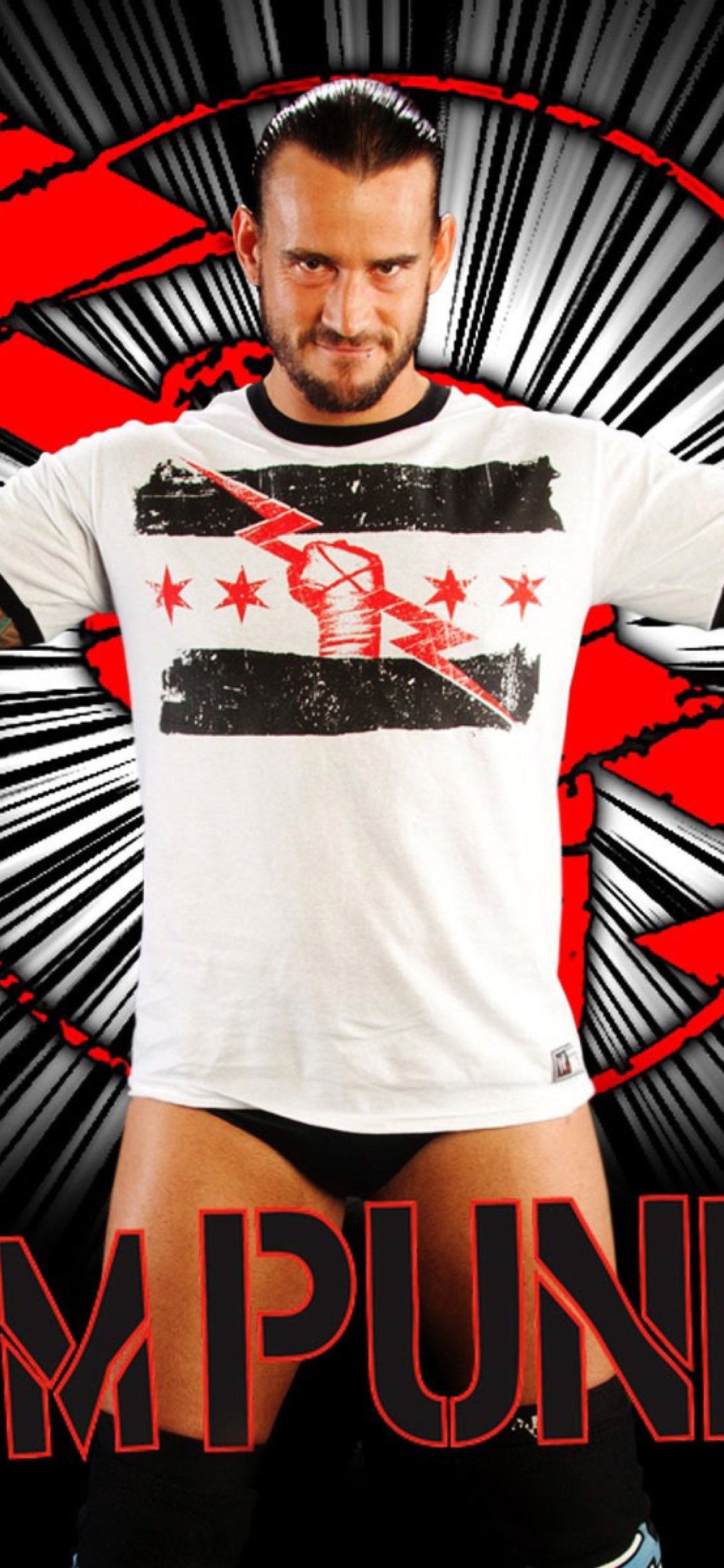 1170x2540 WWE CM Punk Wallpaper for iPhone 12 Pro, Phone