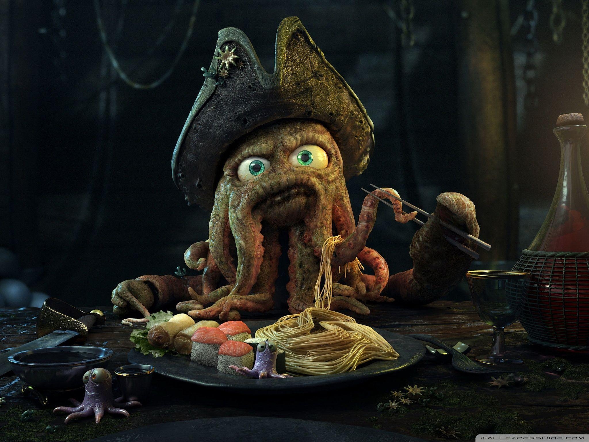 2050x1540 Davy Jones HD desktop wallpaper, Widescreen, High Definition, Desktop