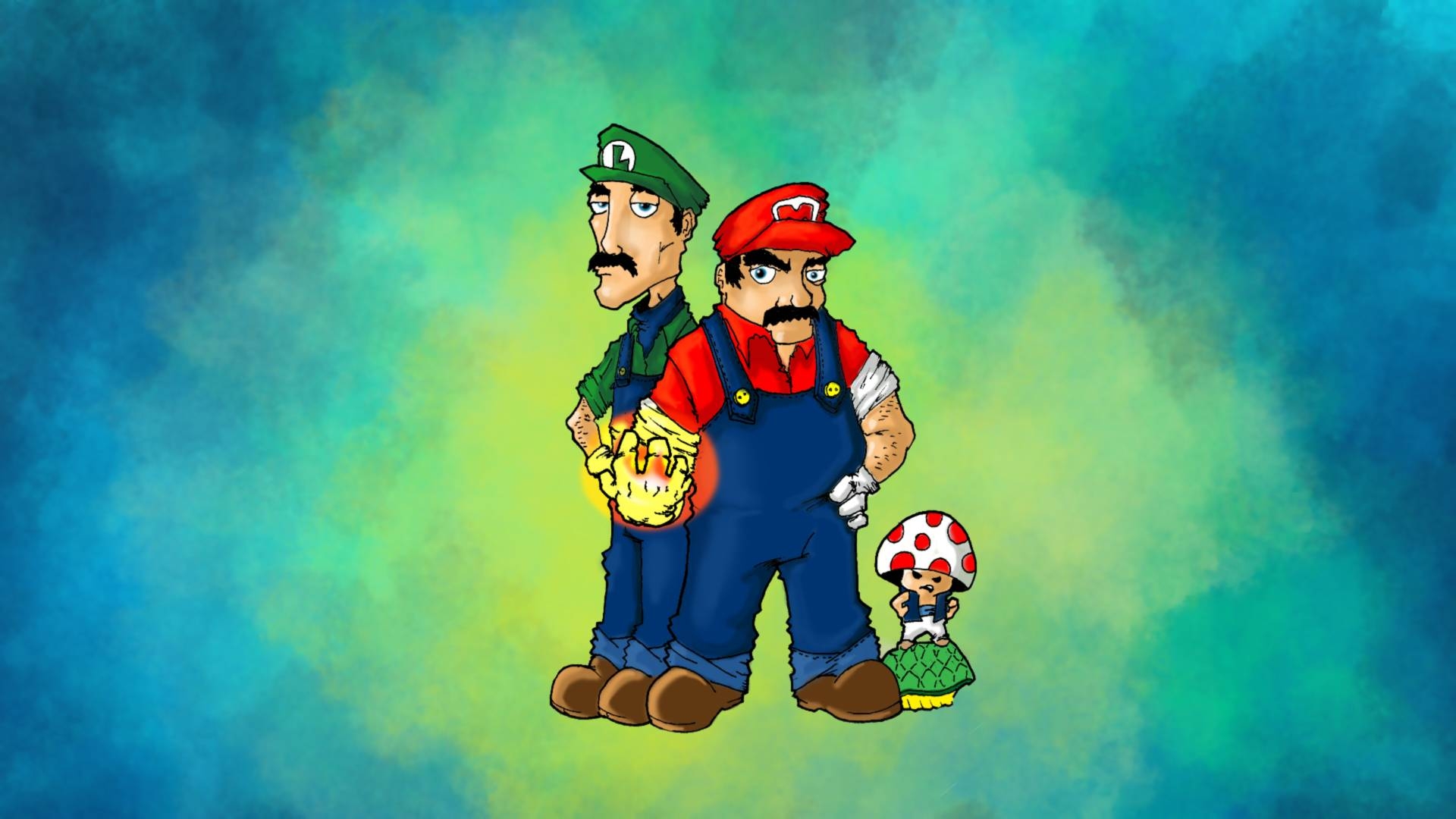 1920x1080 Luigi and Mario Mario Wallpaper, Desktop