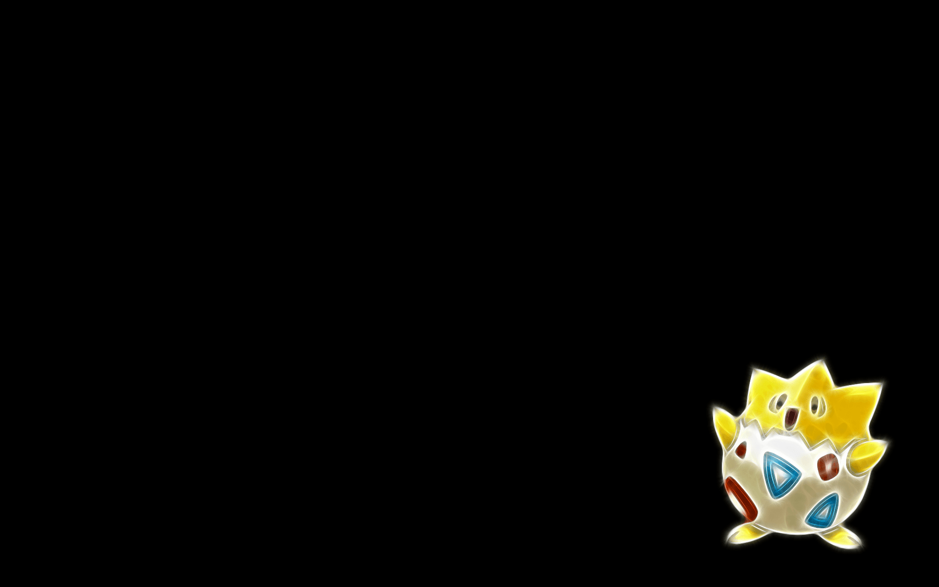 1920x1200 The Image of Pokemon Togepi Black Background Fresh HD Wallpaper, Desktop