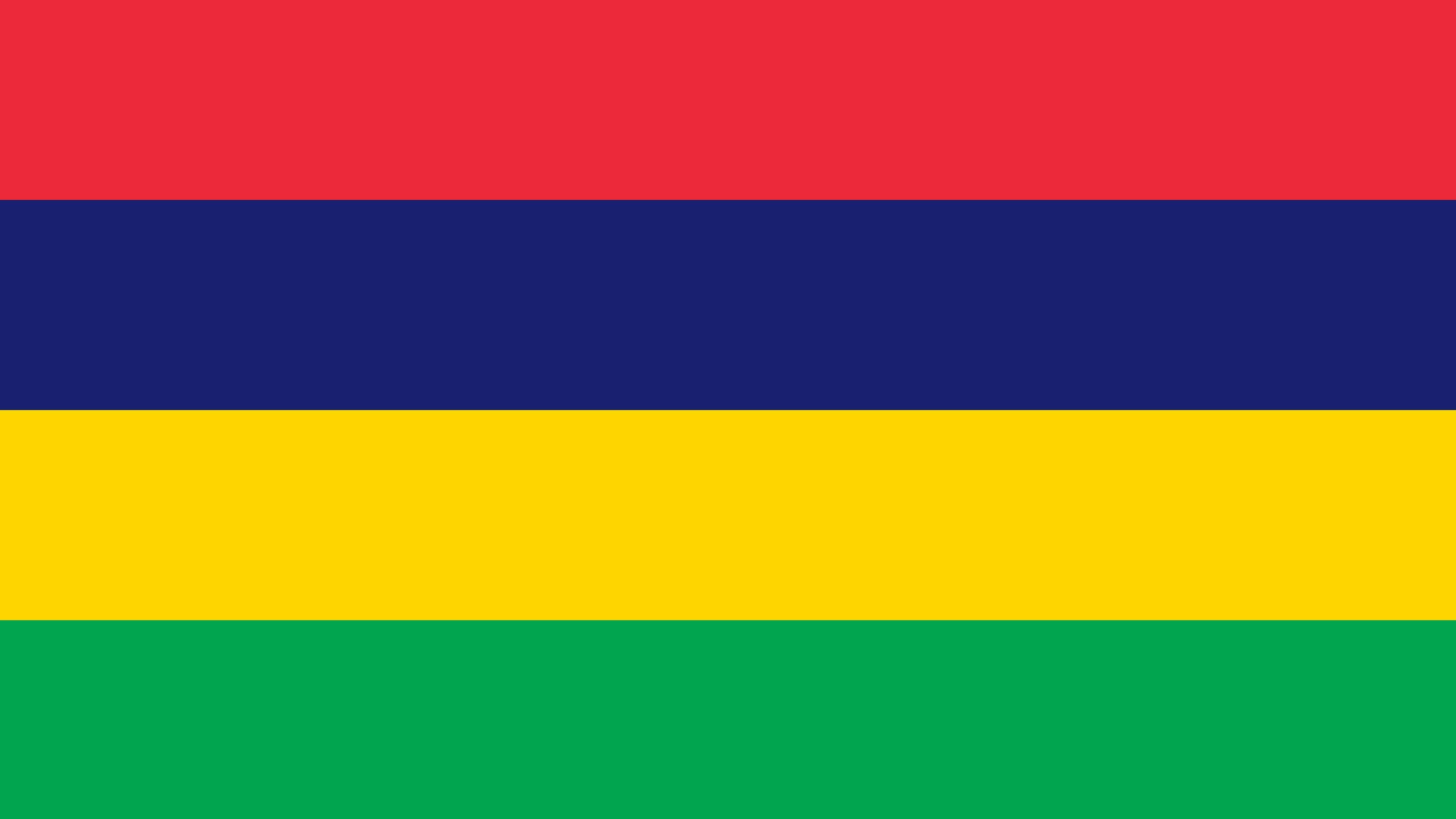 3840x2160 Mauritius Flag UHD 4K Wallpaper, Desktop