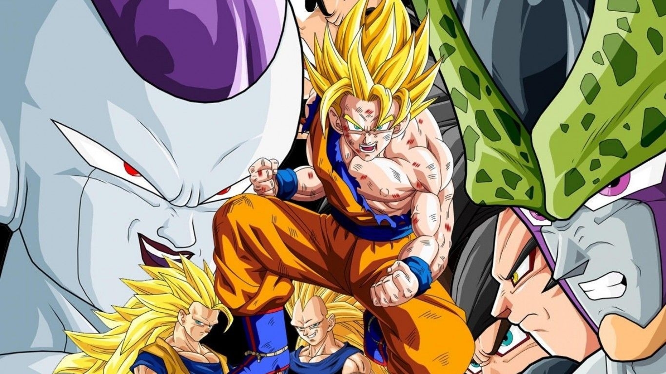 1370x770 Dragon Ball Z Super Saiyan 1000000 Goku, Desktop