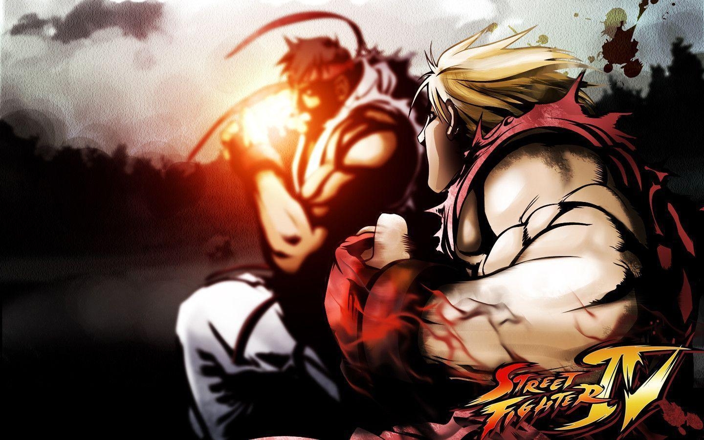 1440x900 Ryu and Ken Fighter Wallpaper, Desktop