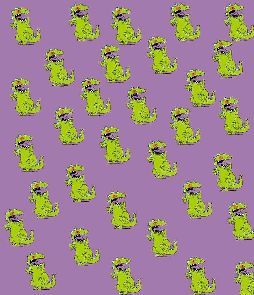 830x960 Reptar #wallpaper #pattern #rugrats. Patterns, Phone