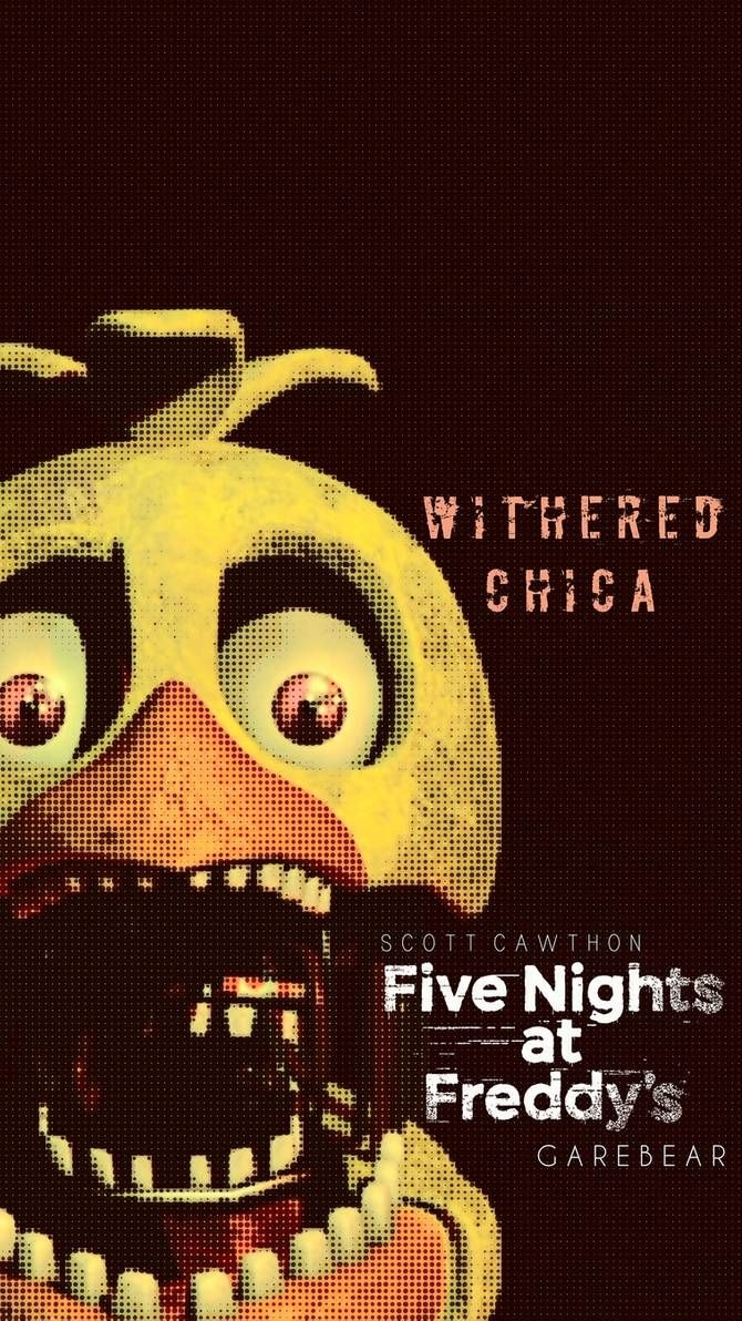 670x1200 Withered Chica. Fnaf funny, Fnaf jumpscares, Fnaf wallpaper, Phone