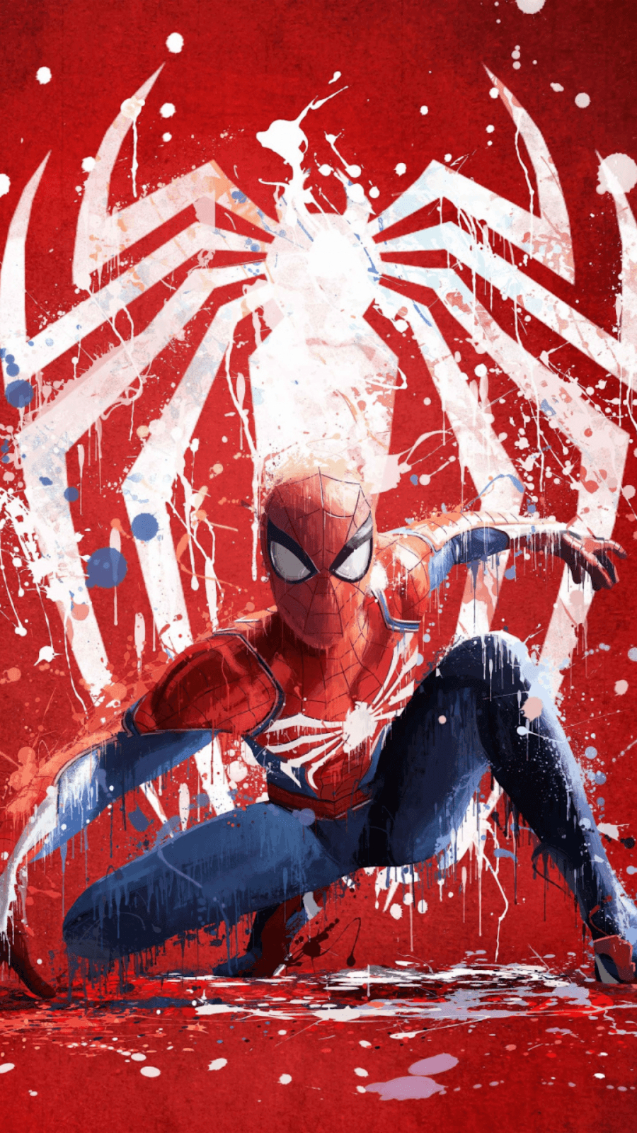 900x1600 Marvel's Spider Man PS4 Artwork Wallpaper, Phone