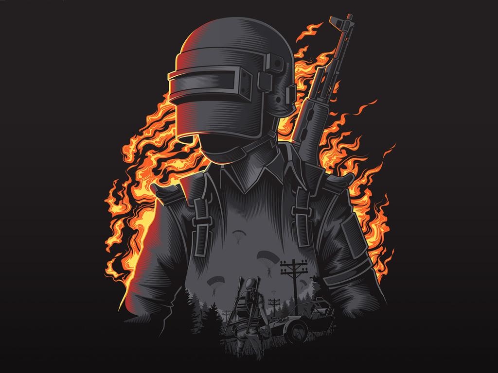 1030x770 Pubg Illustration 4k  Resolution HD 4k Wallpaper, Desktop